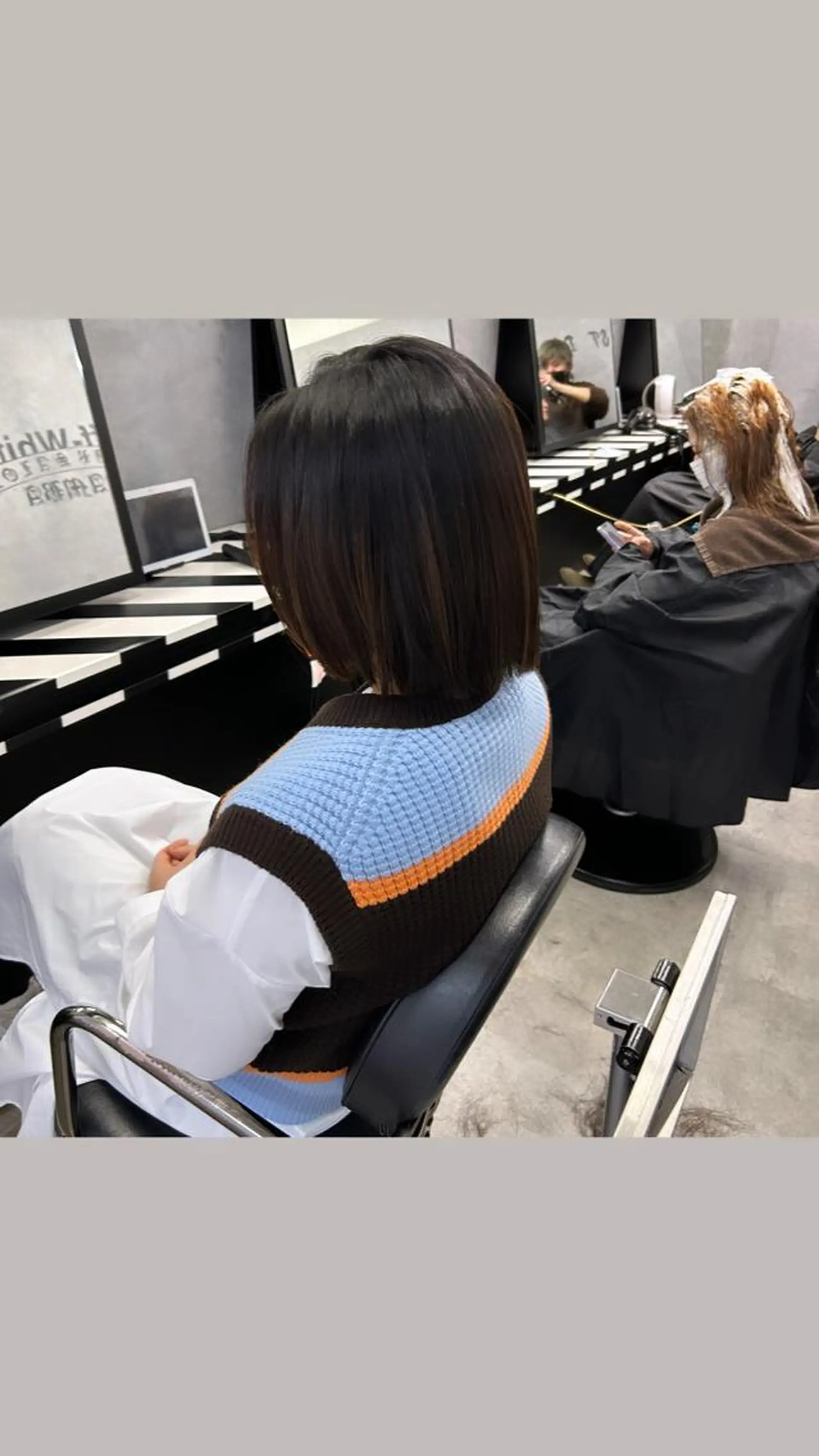 ショート ボブ Hui.所属・縮毛矯正・髪質改善 特化 出納 直起のヘアスタイル