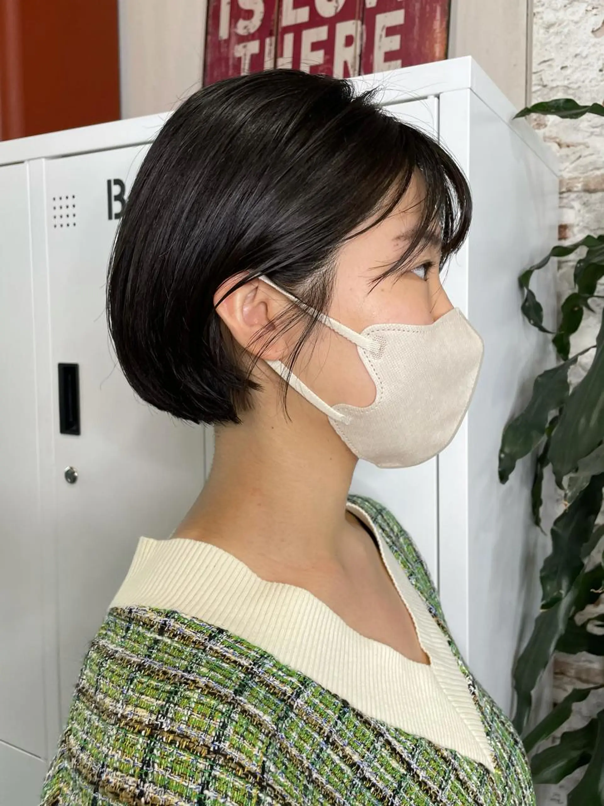 ショート パーソナルカラー 藤本夢のヘアスタイル