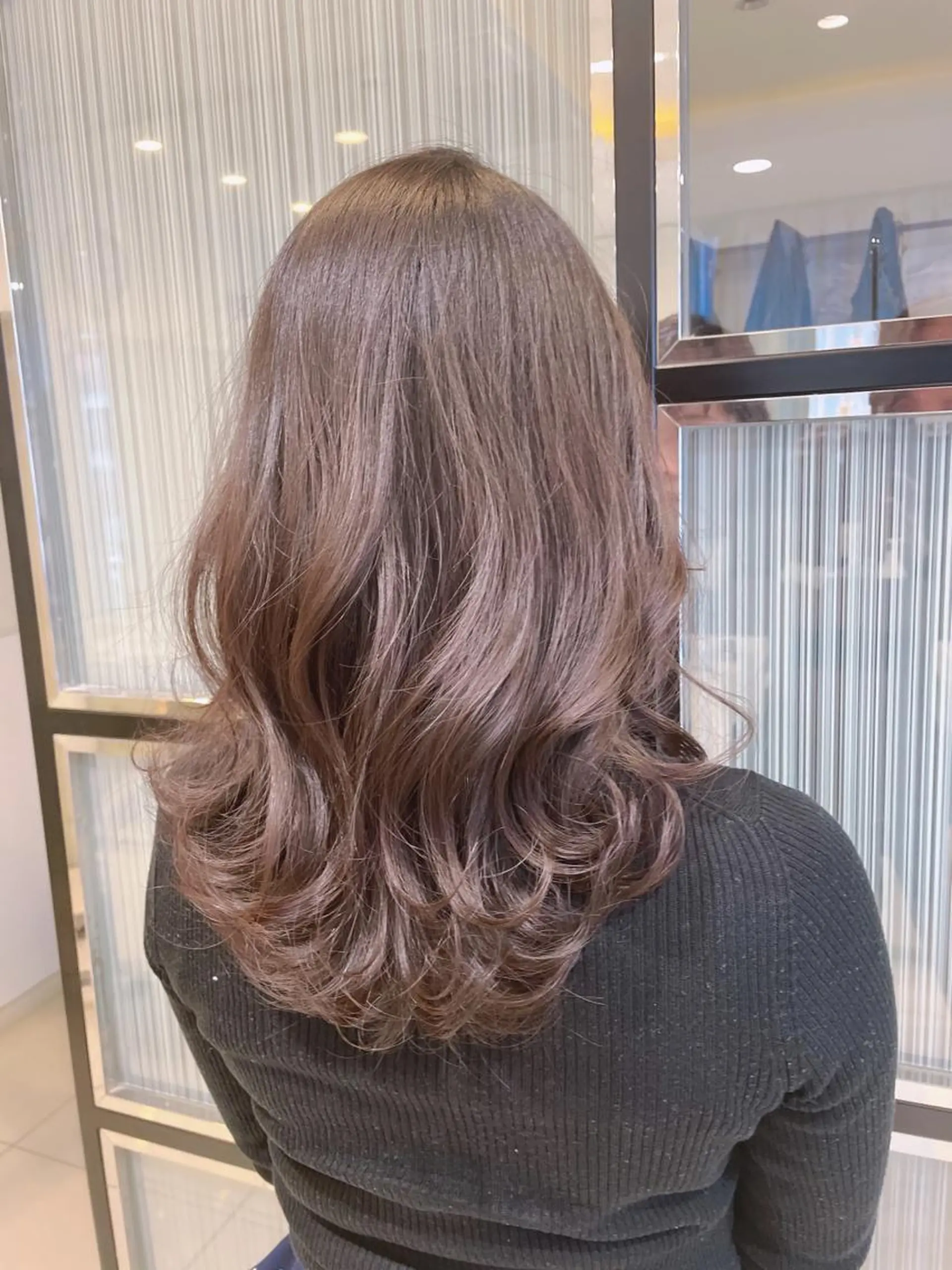 セミロング 💝オトナ可愛い 💝徳井はやとのヘアスタイル