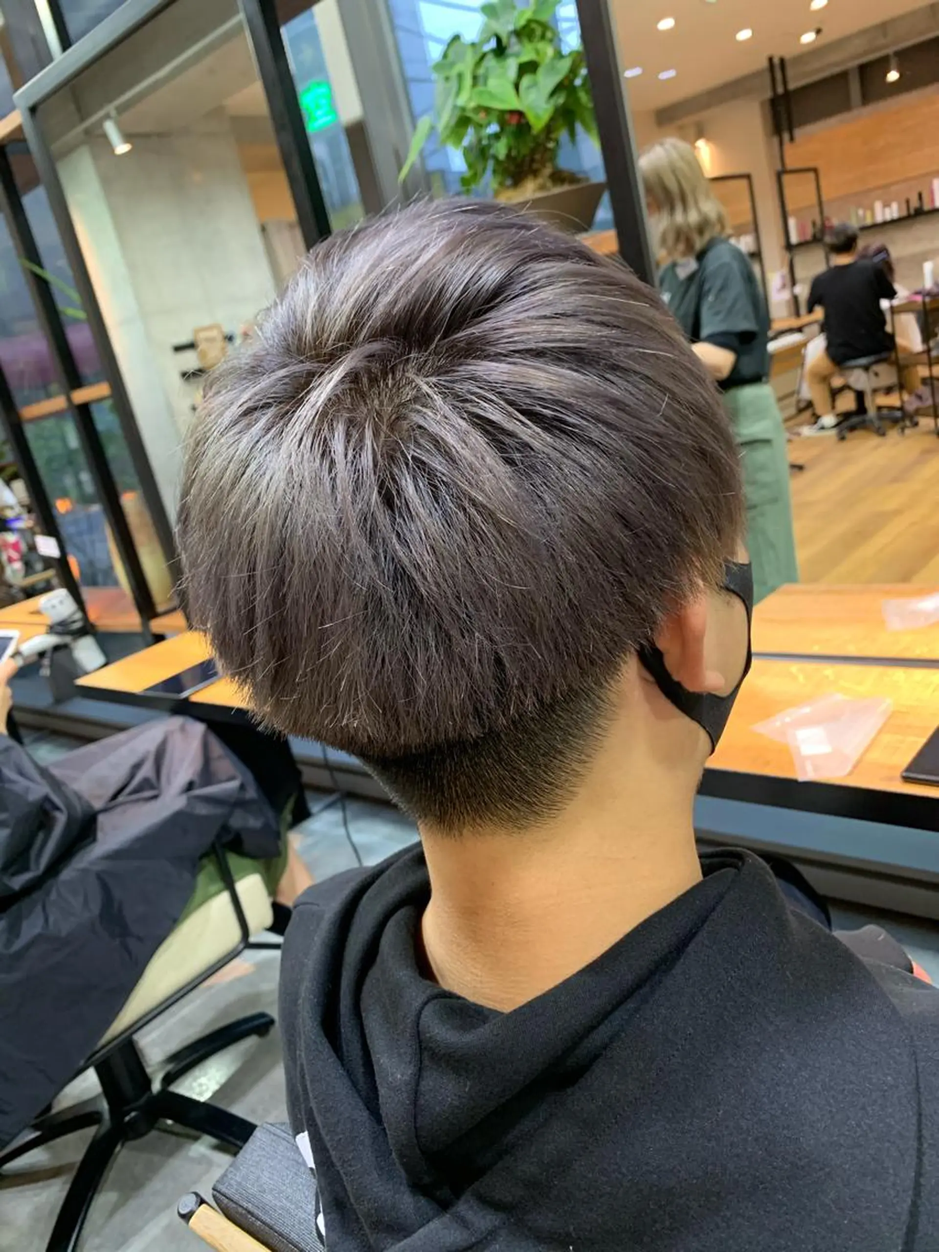 カラー メンズ 天野 開のヘアスタイル