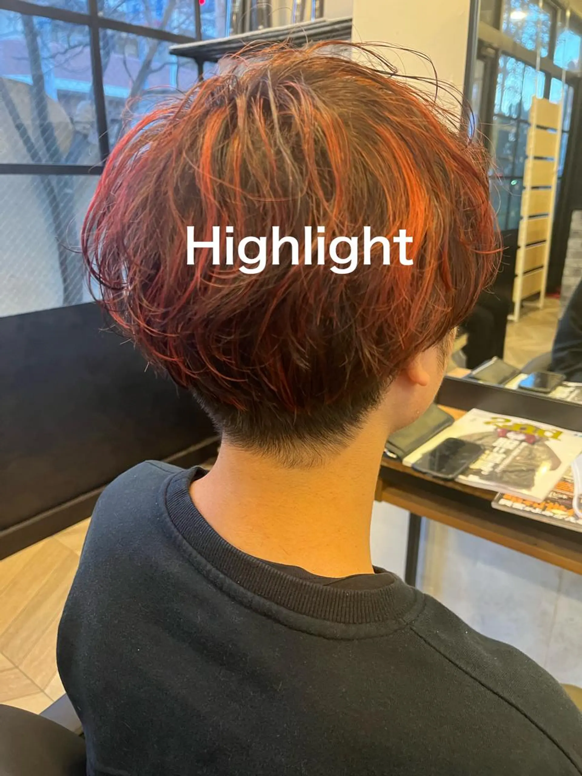 ショート カラー メンズ est hair Ameri 松戸店所属・和田 真弥のヘアスタイル