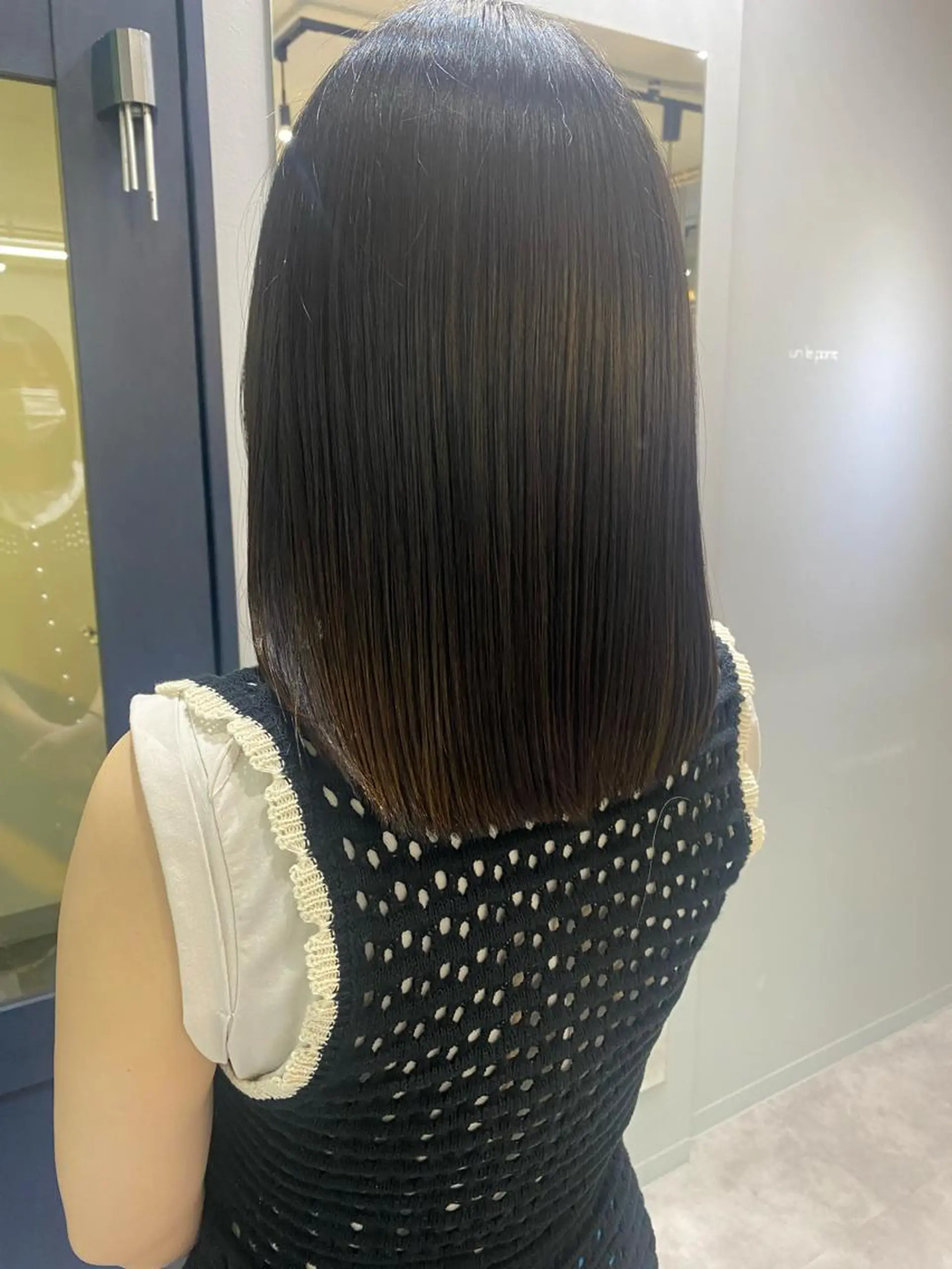 ミディアム カット トリートメント きよはらちさき🍑 柔らかカラー🌱🫧のヘアスタイル