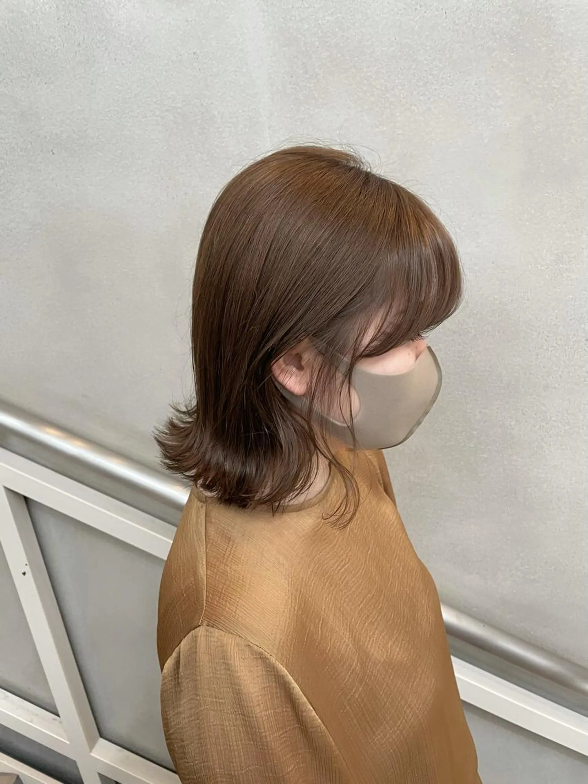 ミディアム カラー ベージュカラー イルミナカラー 沖縄/ヘアアレンジ /着付けのヘアスタイル