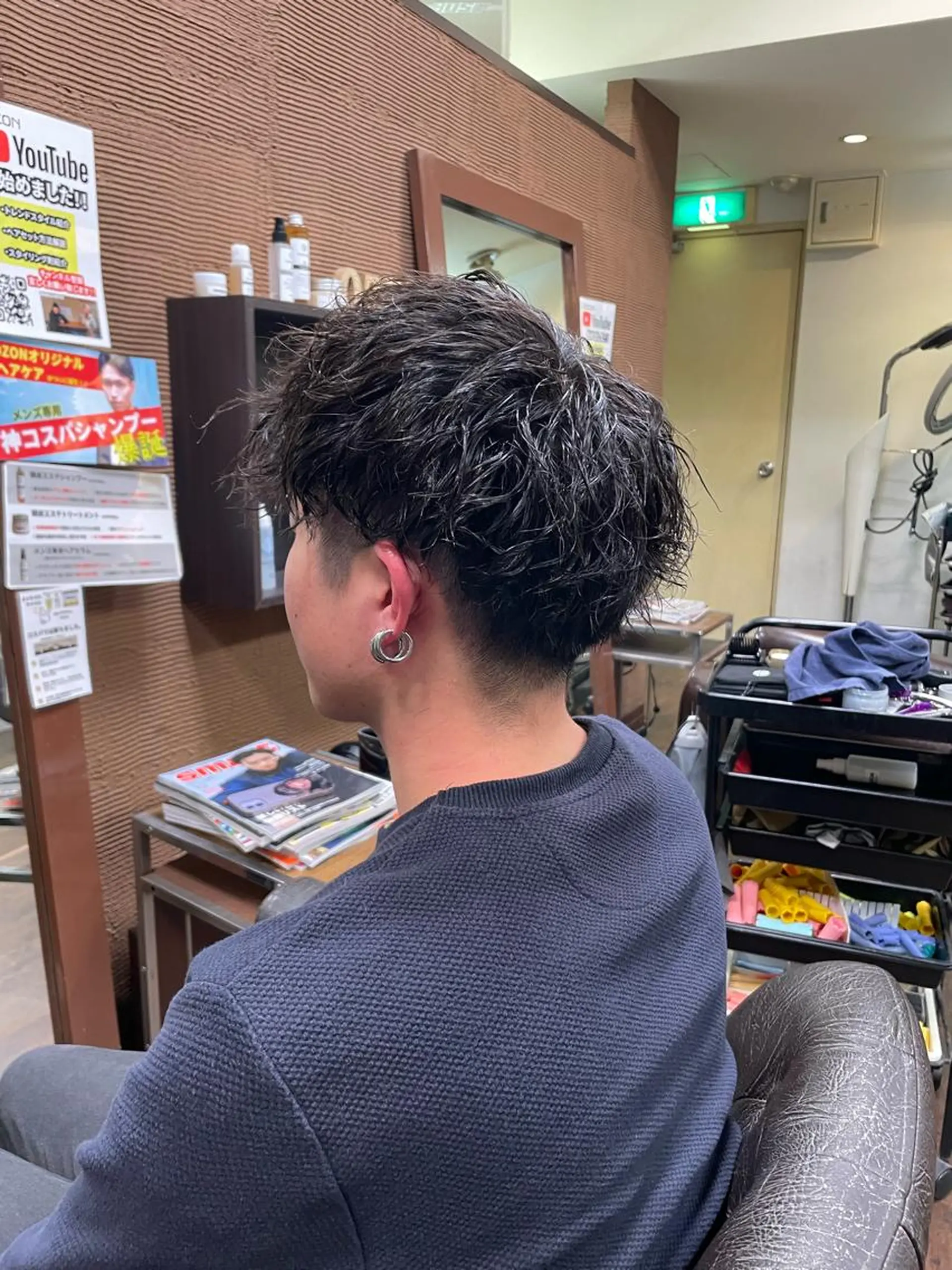 ショート OZON所属・⚡️メンズヘア専門 一瀬の眉毛・アイブロウイメージ