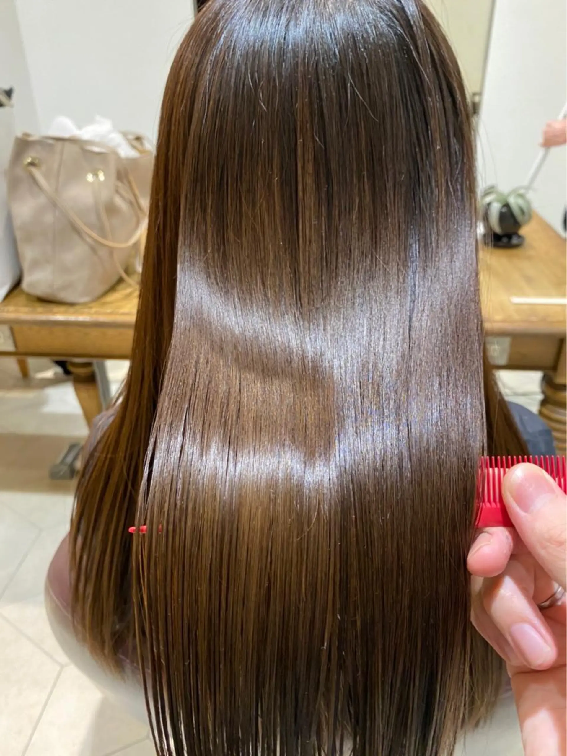 ロング カラー 小林 伯熙のヘアスタイル