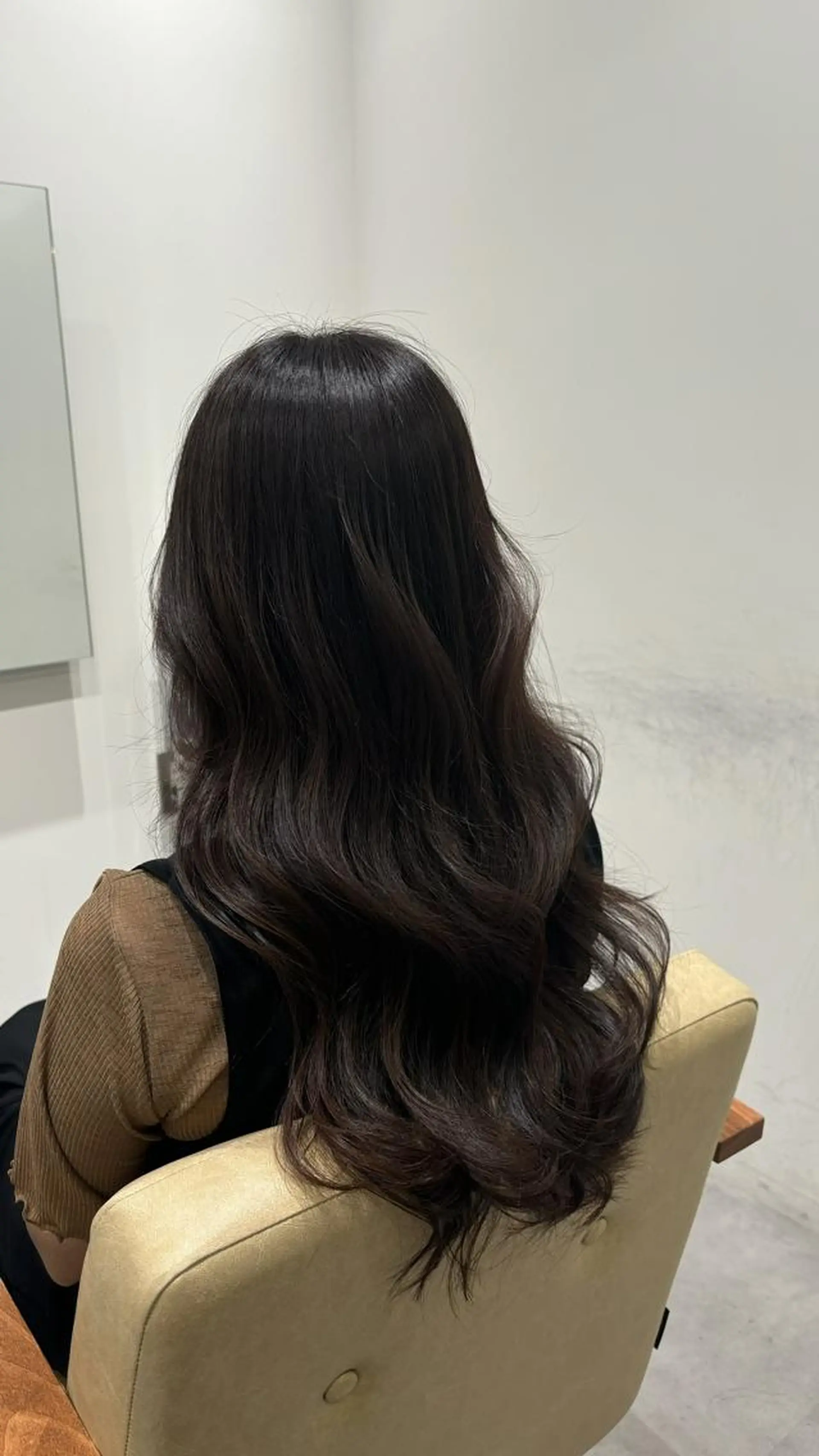 ミディアム カラー ブラウンカラー ショコラブラウン ヘアカラー ⛰️カラーパーマ⛰️ モデル大募集大坂龍平のヘアスタイル