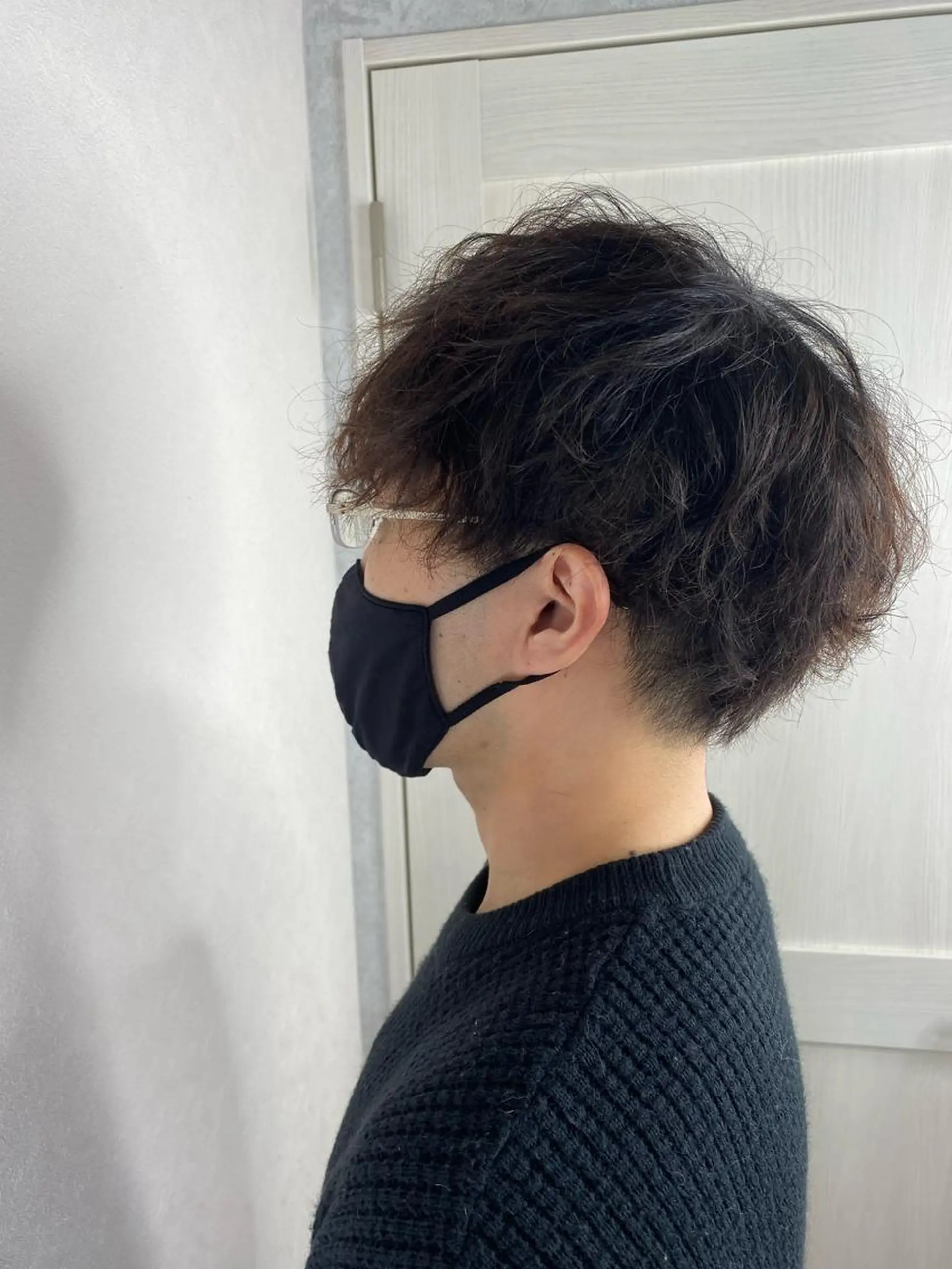 パーマ メンズ カット パーマ 脇田 克巳のヘアスタイル