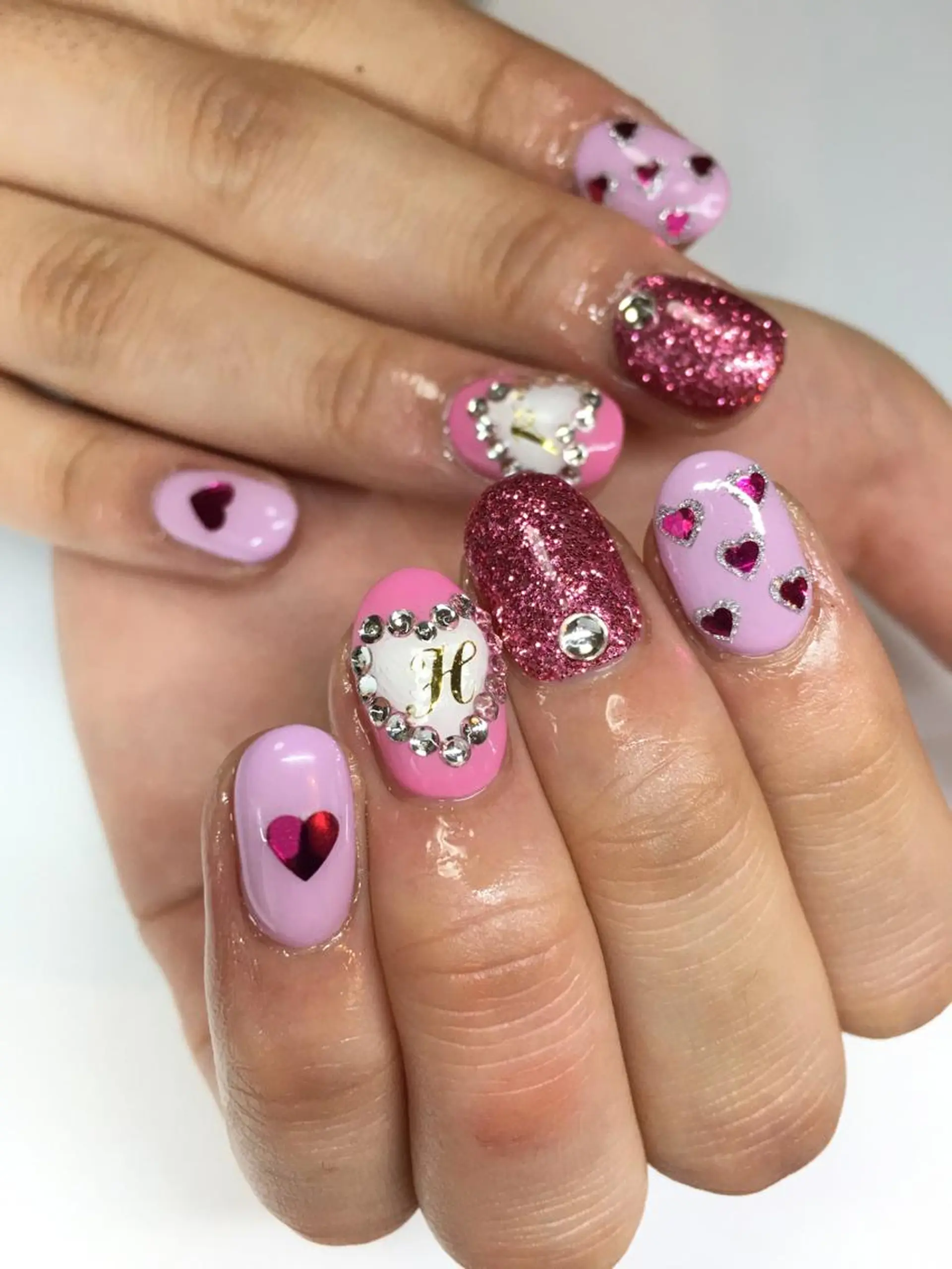 ネイル 持ち込み ハンドネイル glow_ nailのネイルデザイン