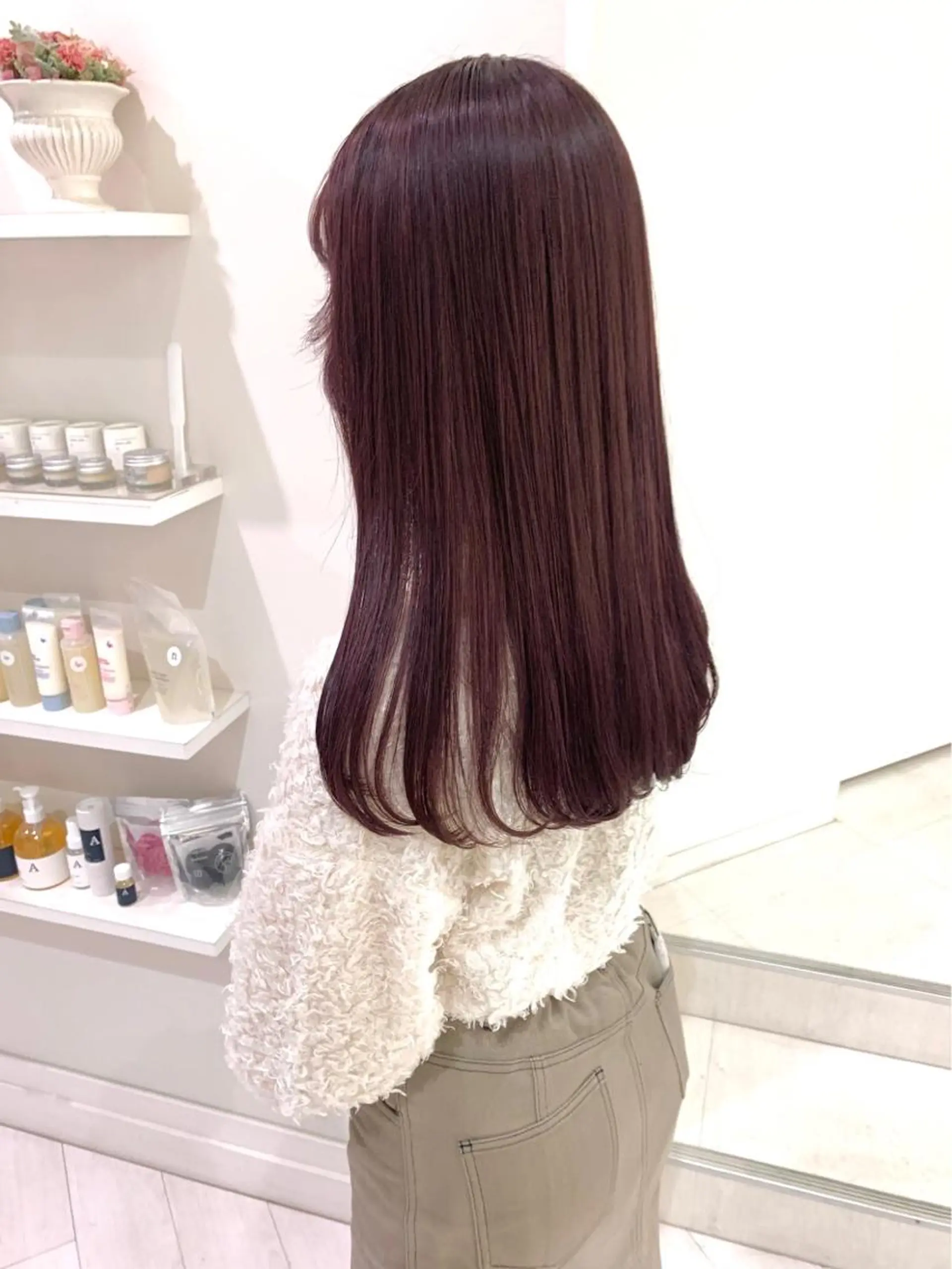 ロング カラー ParveMix 佐々木梨紗🤍のヘアスタイル