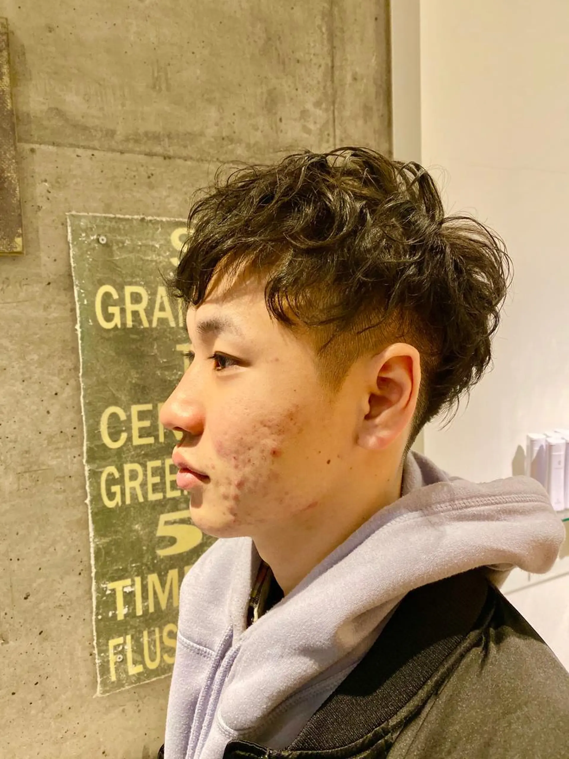 ショート パーマ メンズ KEN KENのヘアスタイル