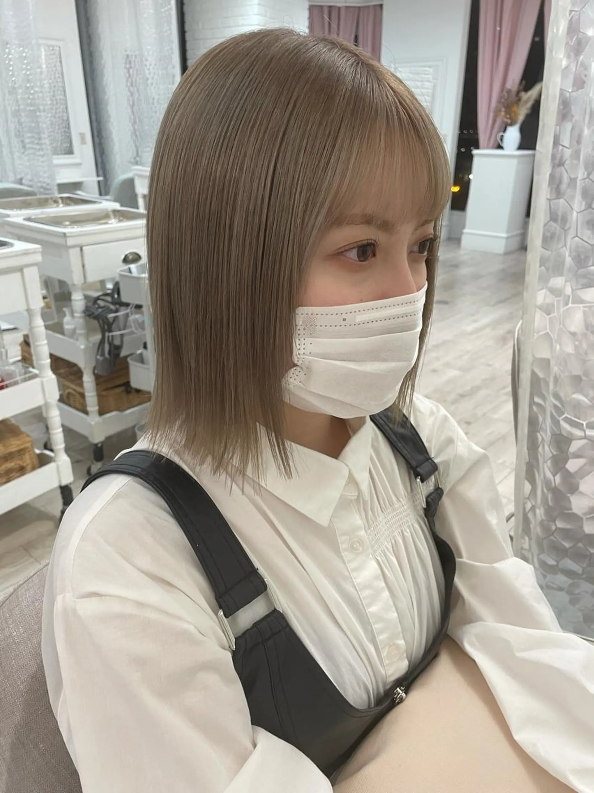 ミディアム カラー miyu /大阪美容室のヘアスタイル