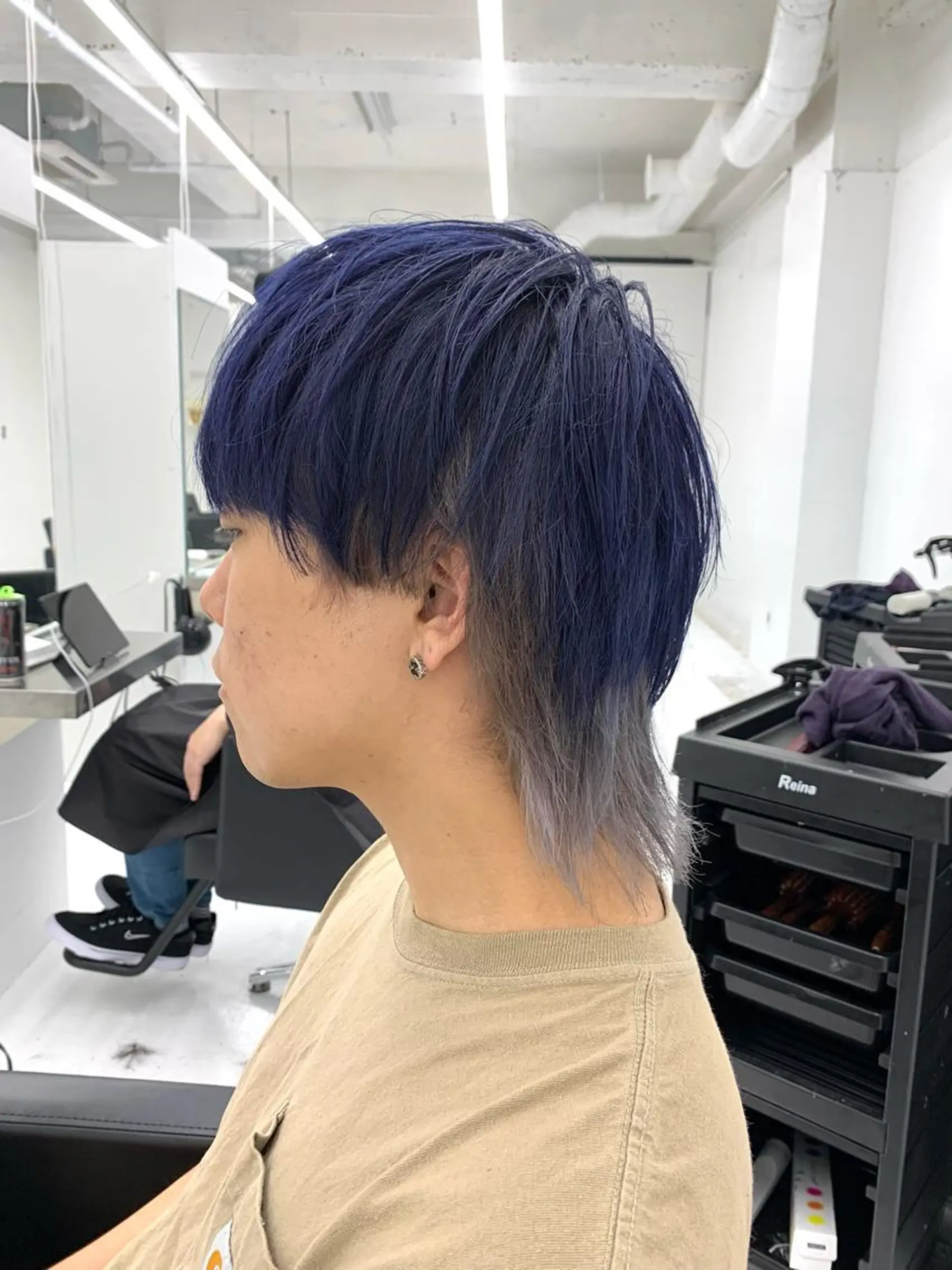 カラー メンズ カット ヘアカラー トリートメント スパイキーパーマ 柏NO1 藤本葉のヘアスタイル
