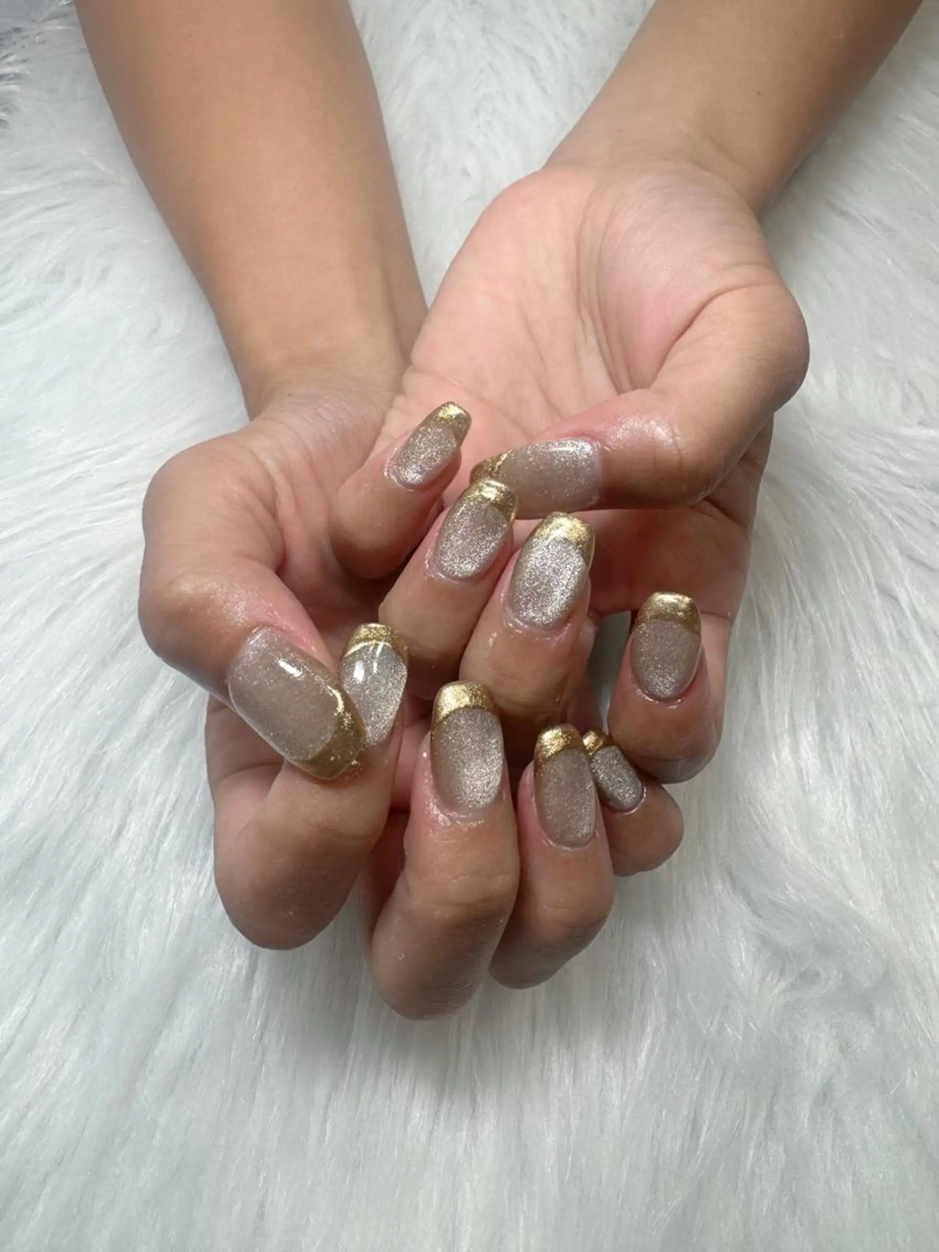 ネイル アートネイル キラキラネイル マグネットネイル ハンドネイル E nail ネイリストのネイルデザイン