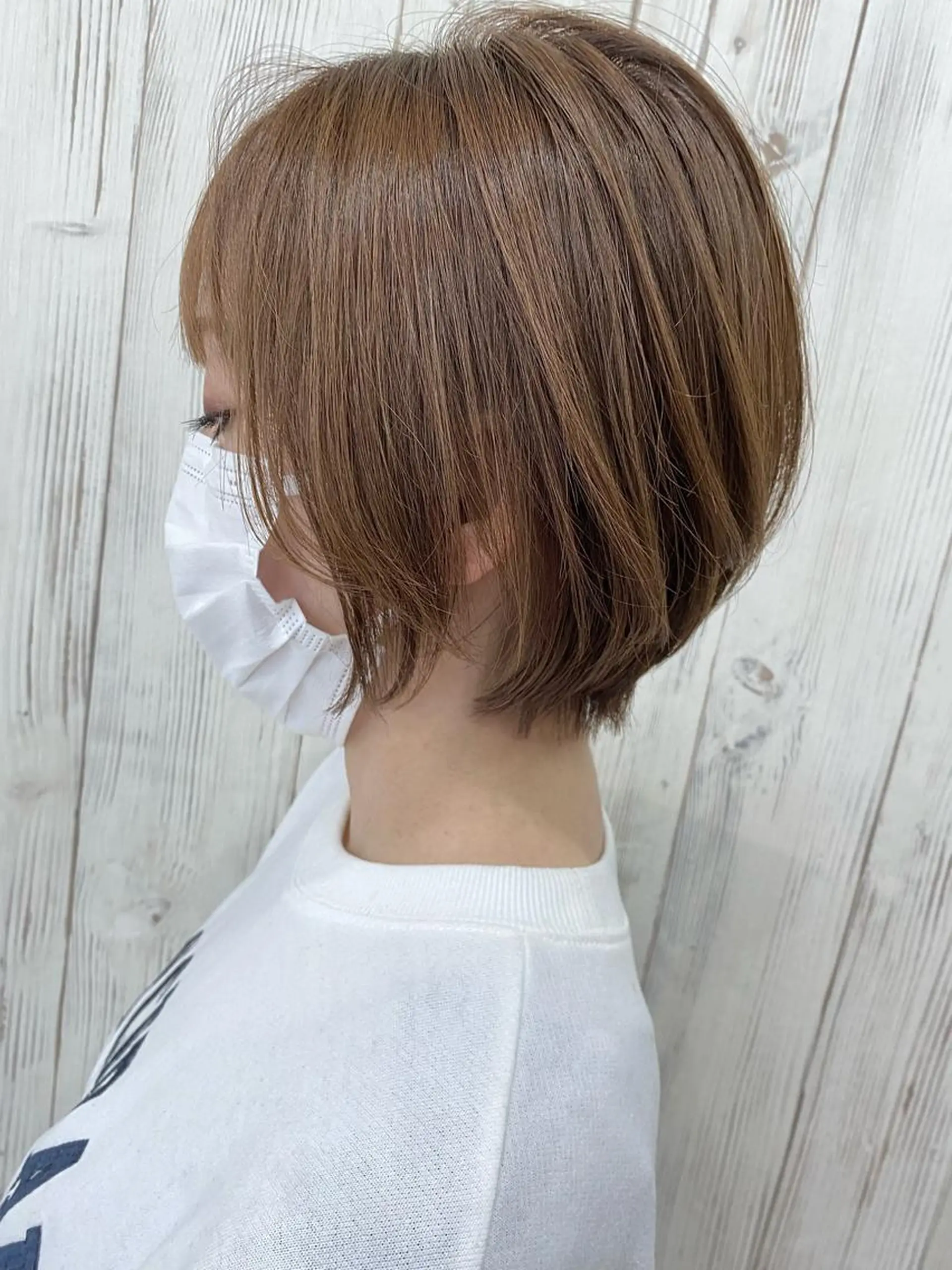ショート カラー ヘアアレンジ マツエク・マツパ アディクシーカラー ブリーチ 透明感カラー エドルカラー イルミナカラー reverie【レヴリー】所属・夜20時から限定2組 reverieあきらのヘアスタイル