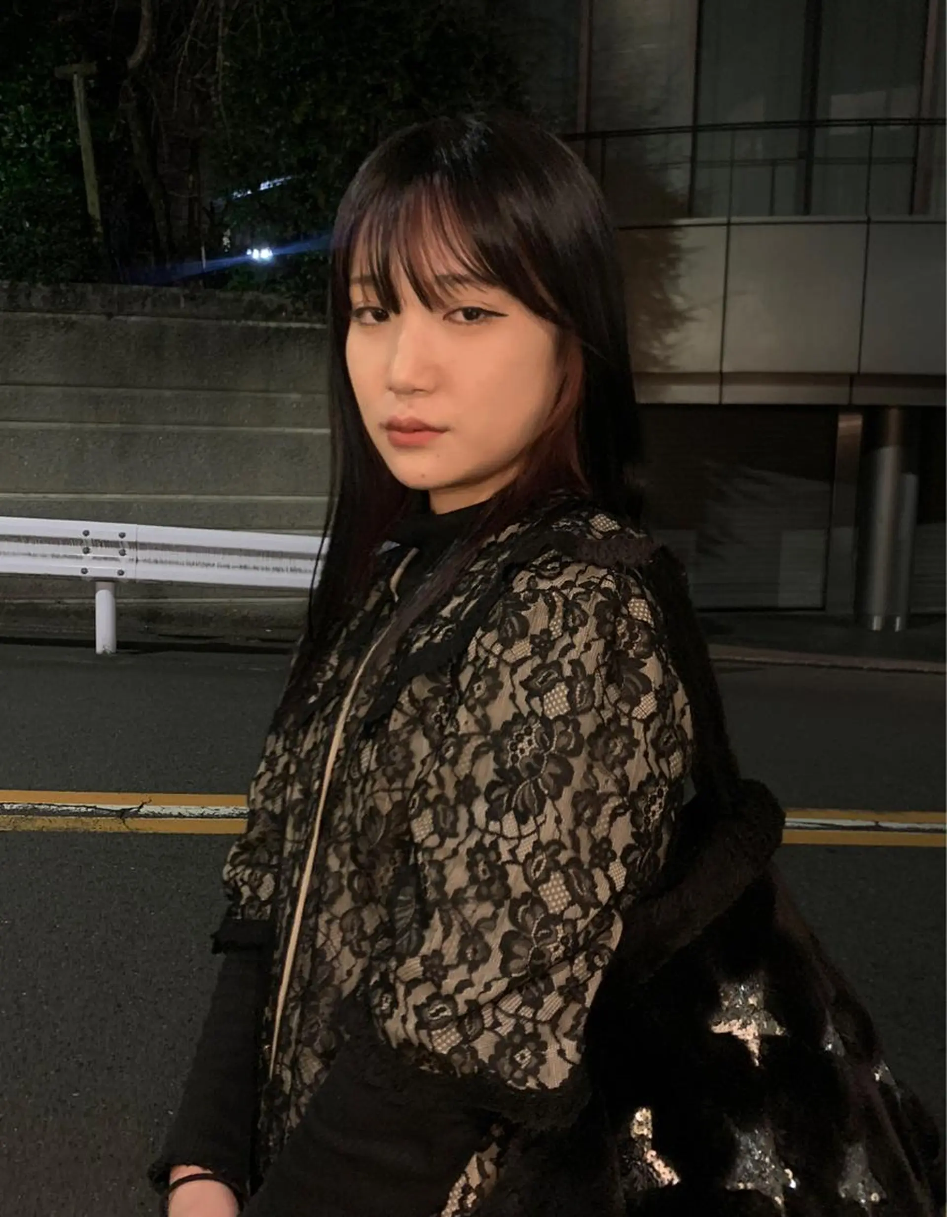 ロング カラー バレイヤージュ ブリーチ ケアブリーチ デザインカラー ダブルカラー スパイラルパーマ 🌐hina⭐️のヘアスタイル