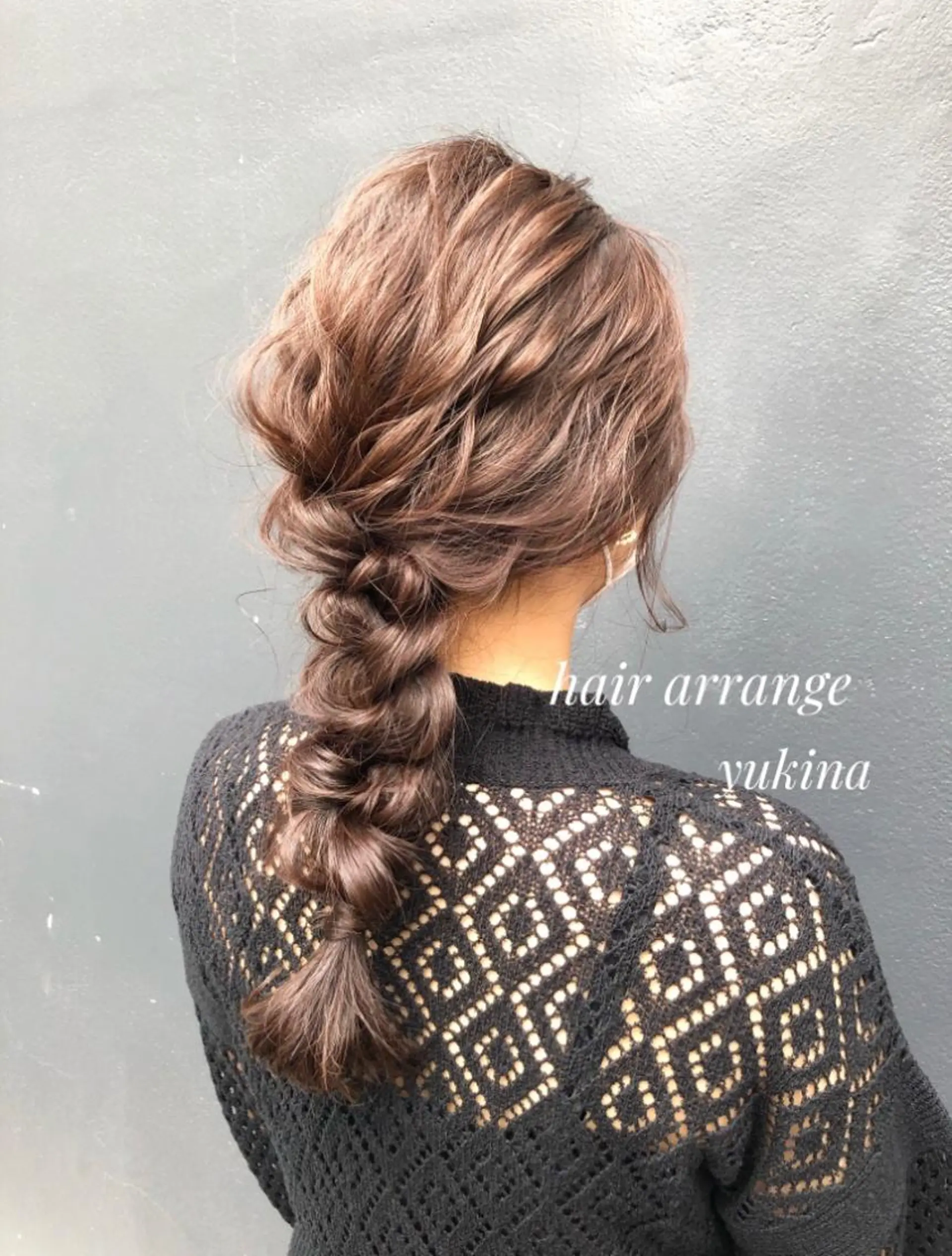 セミロング ヘアセット Hair Salon BOTTOMS所属・✨透明感ケアカラー✨ 長野ゆきなのヘアスタイル