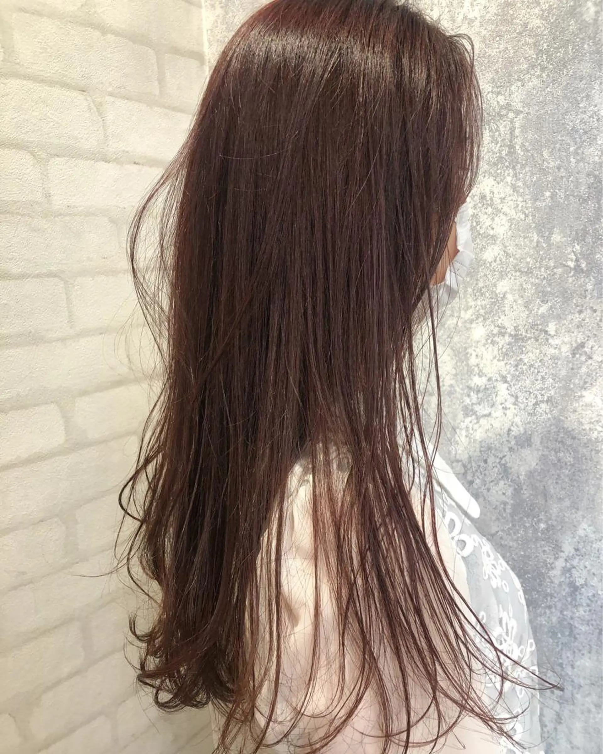カラー ブラウンカラー ピンクカラー Zina🤍 yukinaのヘアスタイル