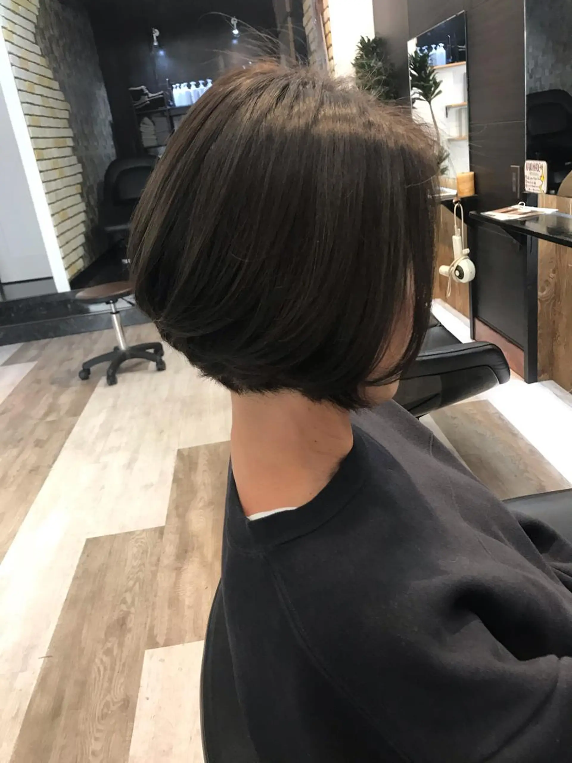 ショート ショートボブ ボブ ショートヘア 正分 真美のヘアスタイル