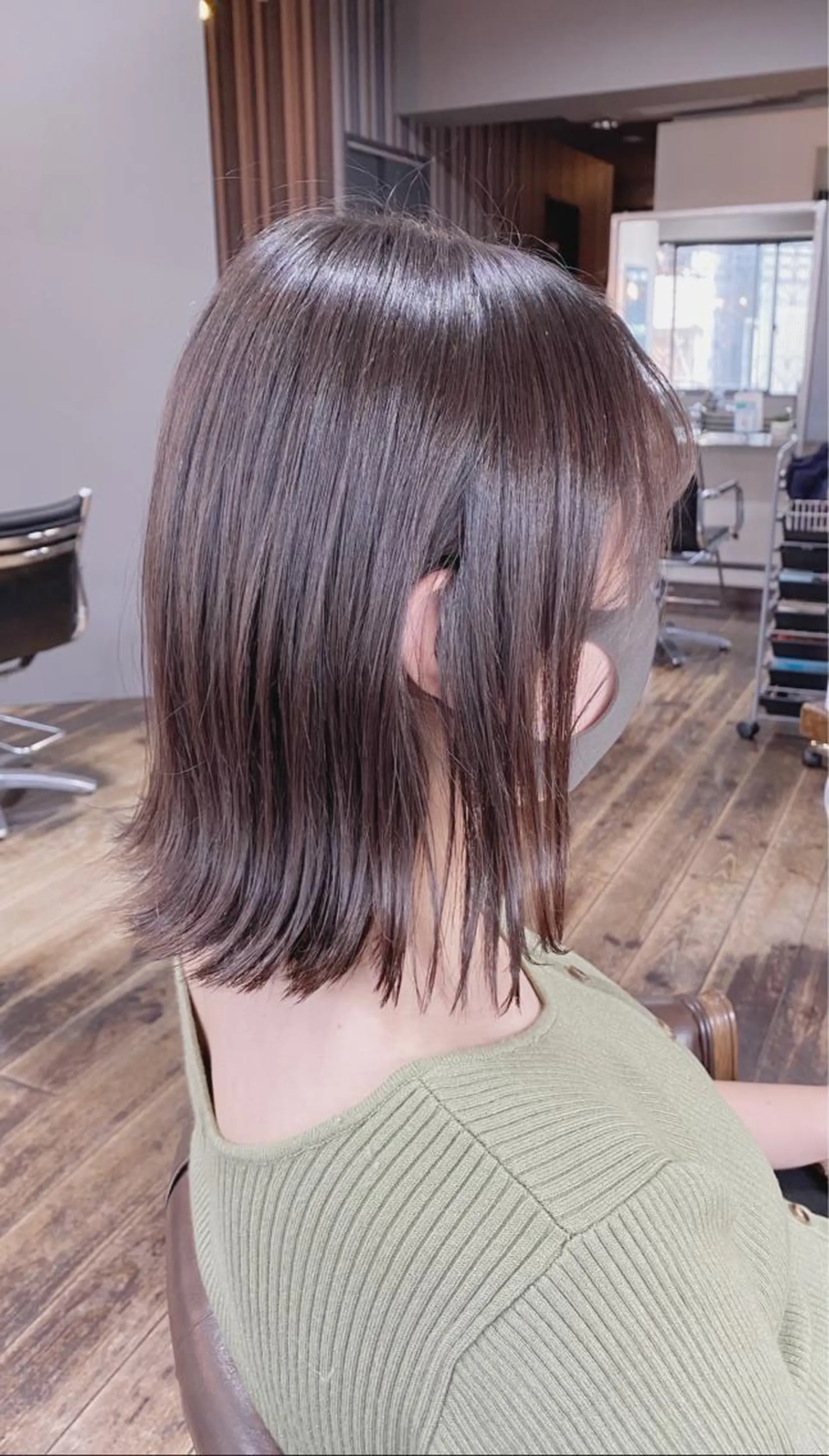 ショート カラー 外ハネヘア カット トリートメント 店長✂️KOTA✂️ oggiottoのヘアスタイル