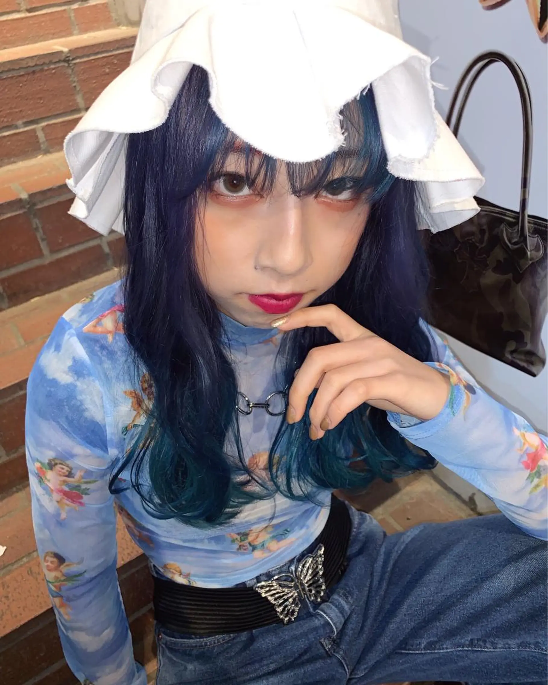 セミロング カラー ピンクベージュ/新潟 万代/高橋桃葉🍑のヘアスタイル