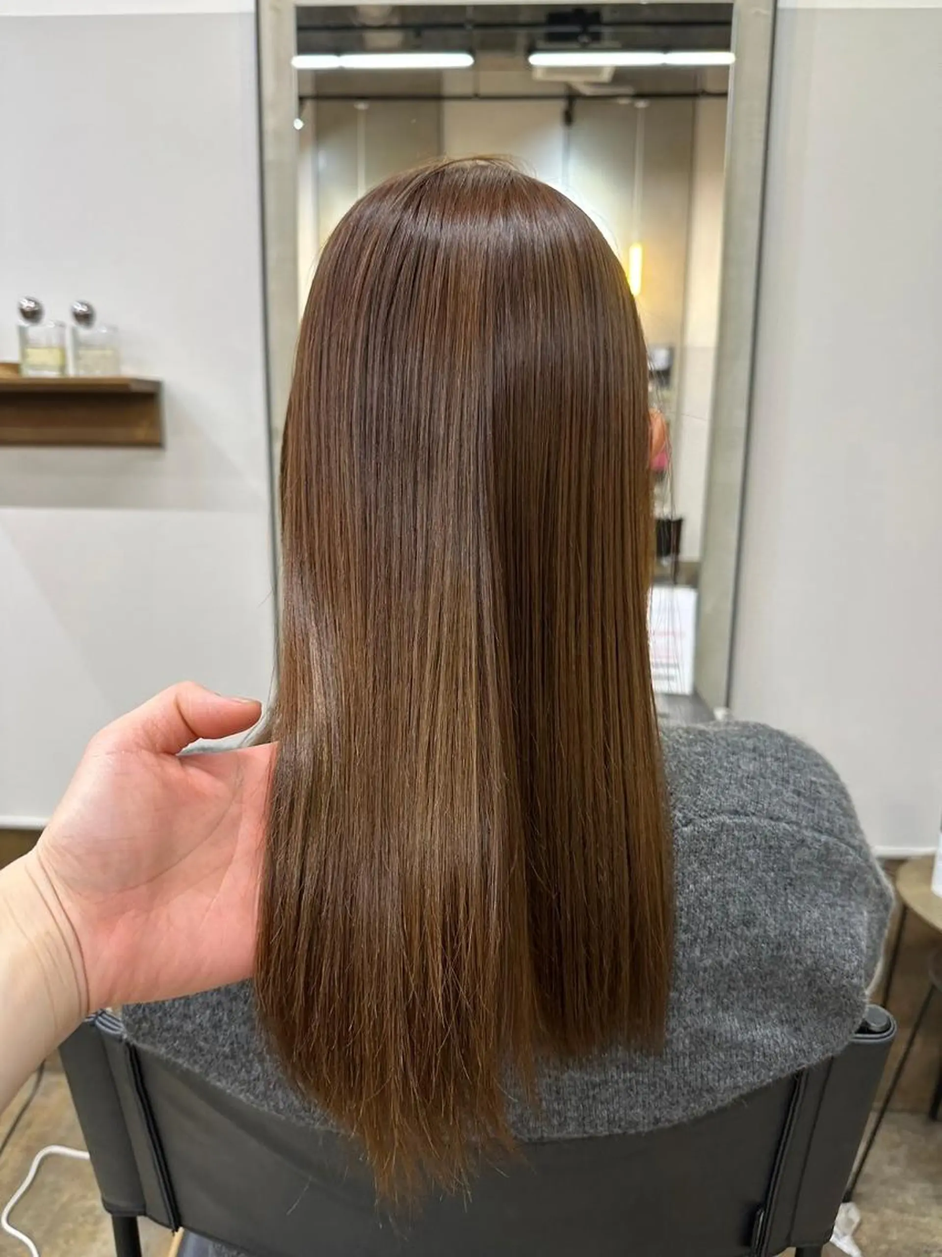 セミロング nao/福岡美容室 パーマ/ボブパーマのヘアスタイル