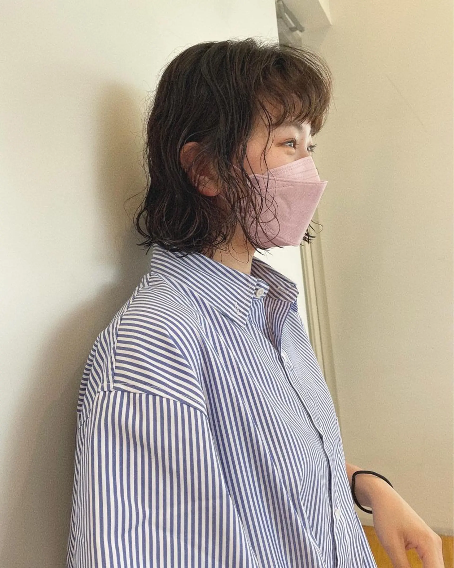 ショート パーマ 暖色カラー/似合わせ カット/名古屋/辻のヘアスタイル