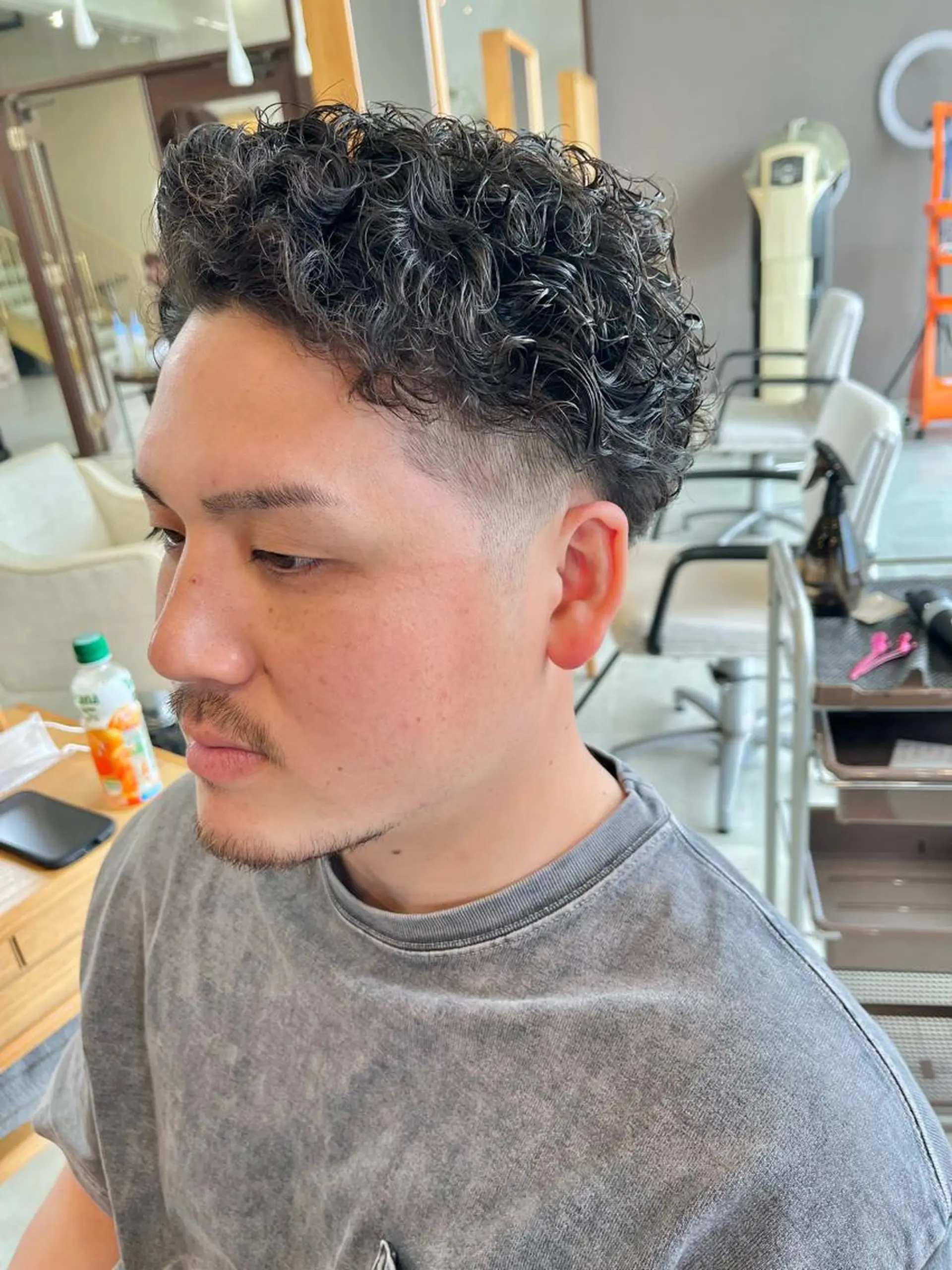 ショート カット パーマ トリートメント 安田 海斗のヘアスタイル