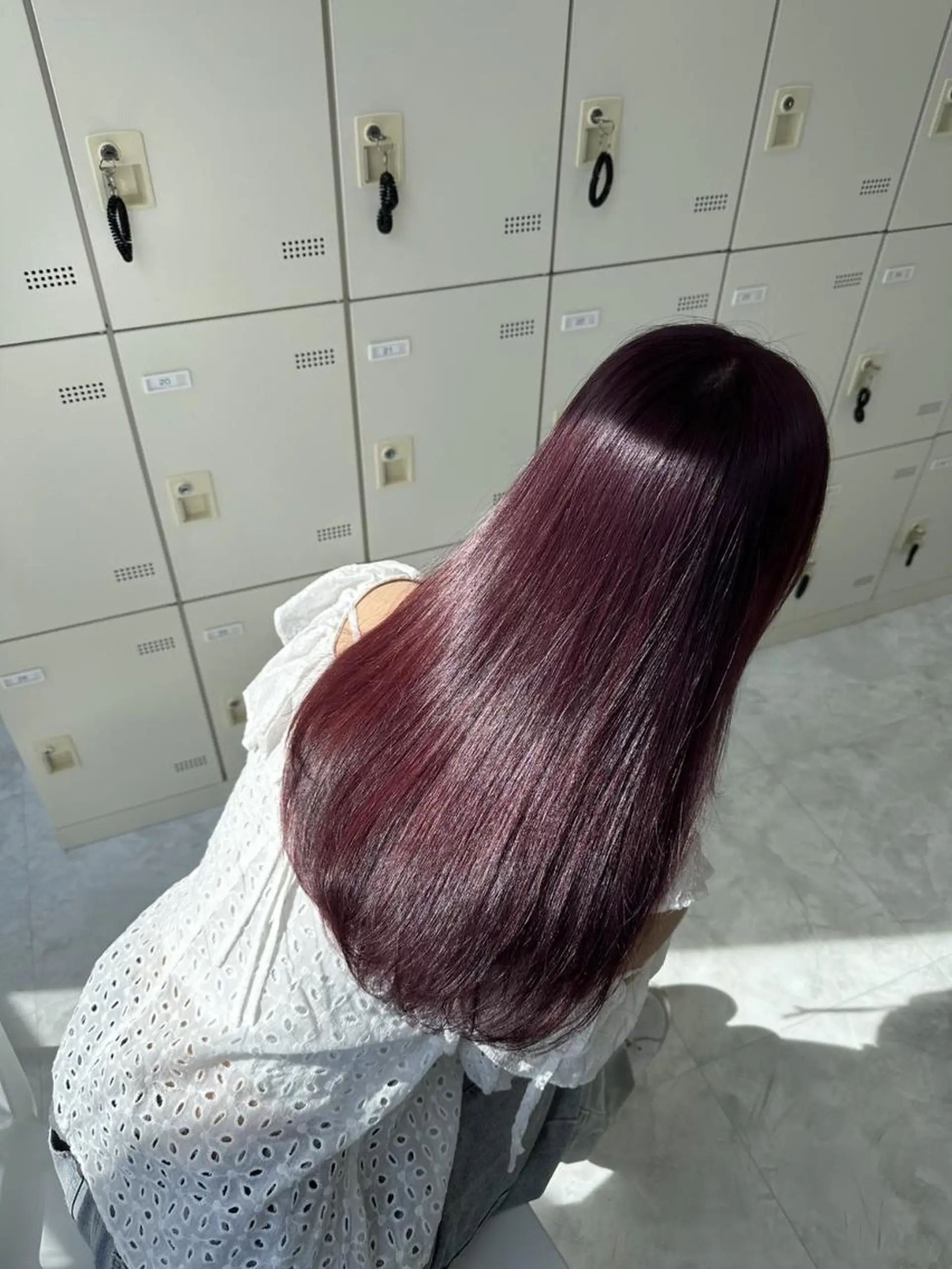 カラー ワンホン🇨🇳レイ ヤー🥀横浜101のヘアスタイル