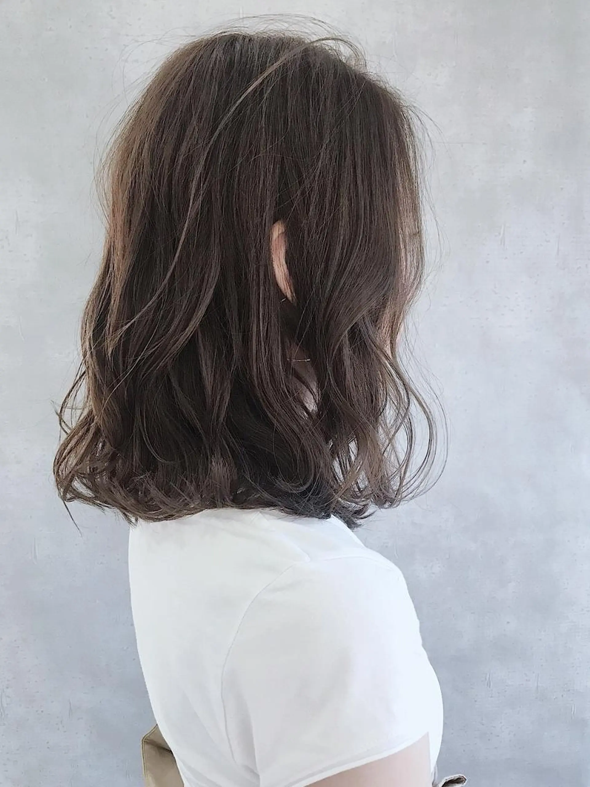 ミディアム カラー アディクシーカラー ブリーチ ケアブリーチ ダブルカラー ハイライトカラー MOU namba ムウナンバのヘアスタイル