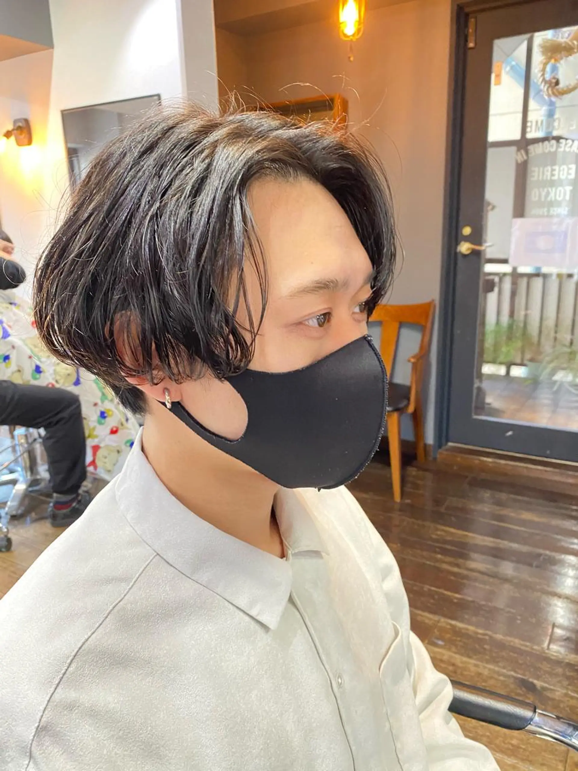 ショート カラー パーマ ヘアアレンジ メンズ カルマパーマ メンズパーマ カット ヘアカラー ✨前田 優・2拠点✨ ✨恵比寿・札幌店✨のヘアスタイル