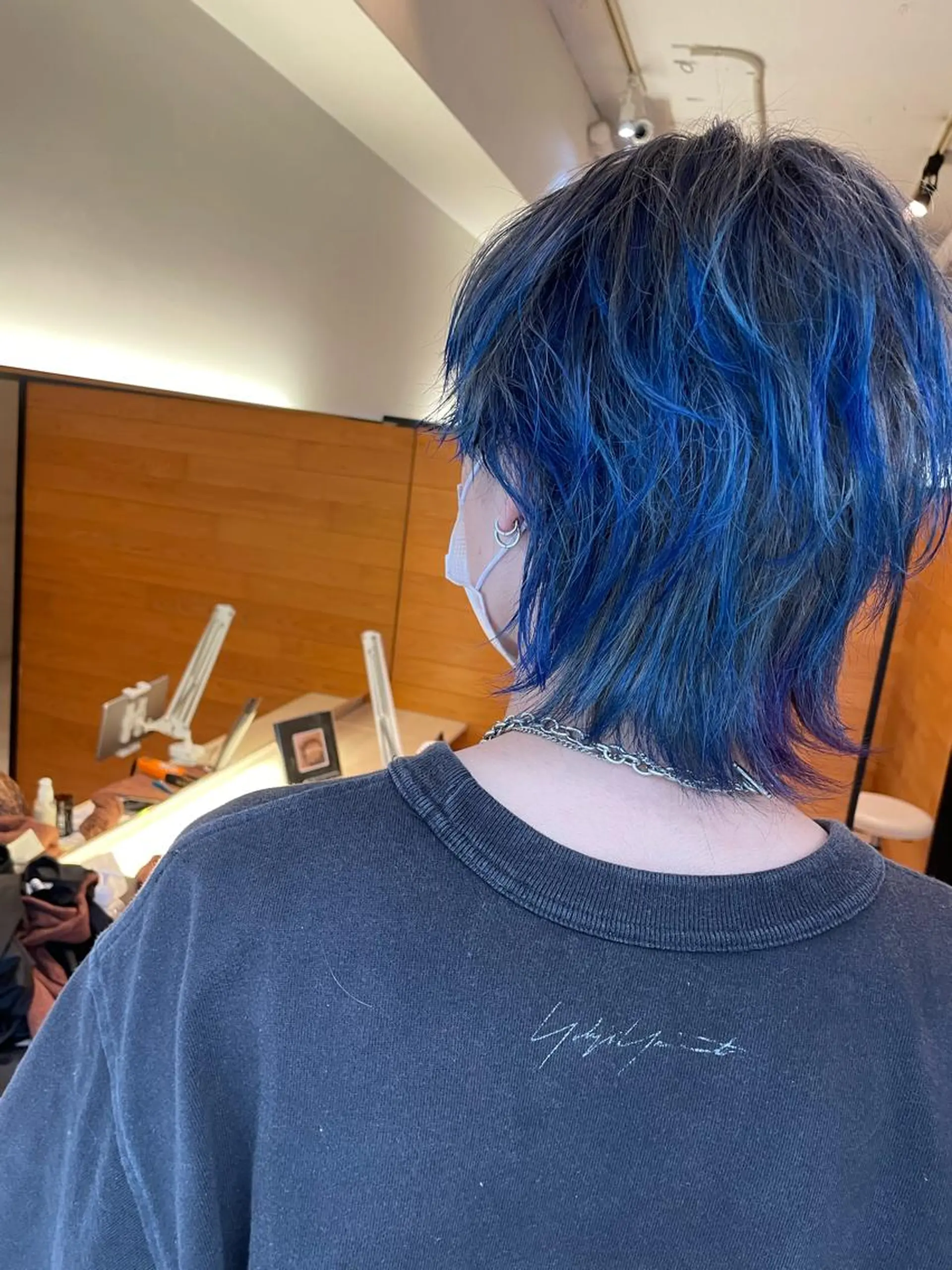 ショート カラー メンズ 白取 星矢のヘアスタイル