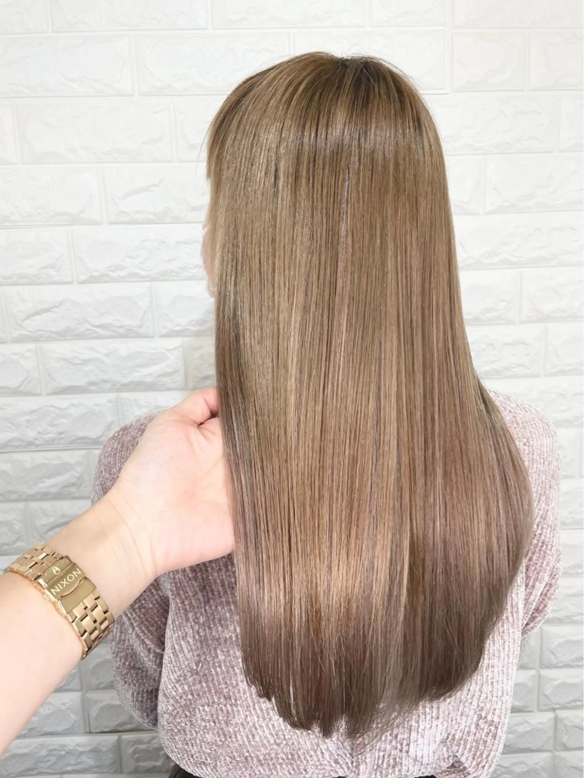 ミディアム Fi-Ne 八戸のヘアスタイル