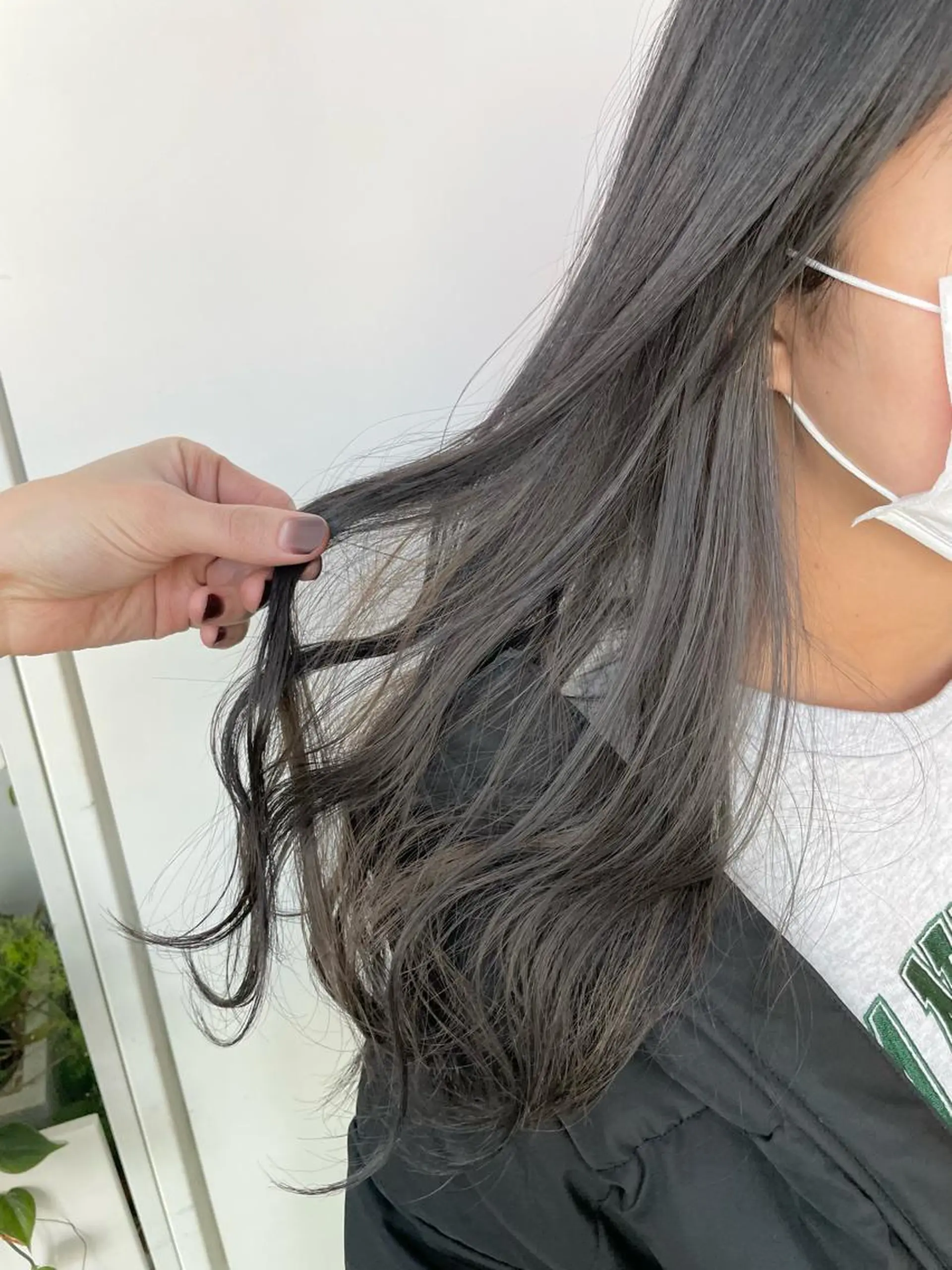 ミディアム ヘアカラー トリートメント 完全個室サロン💐 代表取締役💐梶谷のヘアスタイル