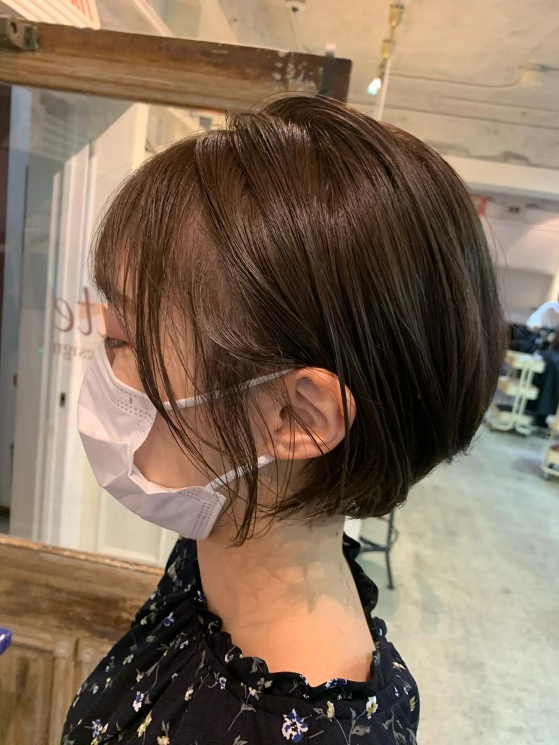 ショート 丸みショート ショートヘア カット ヘアカラー トリートメント ヘッドスパ ヘアセット 山口 竣也のヘアスタイル