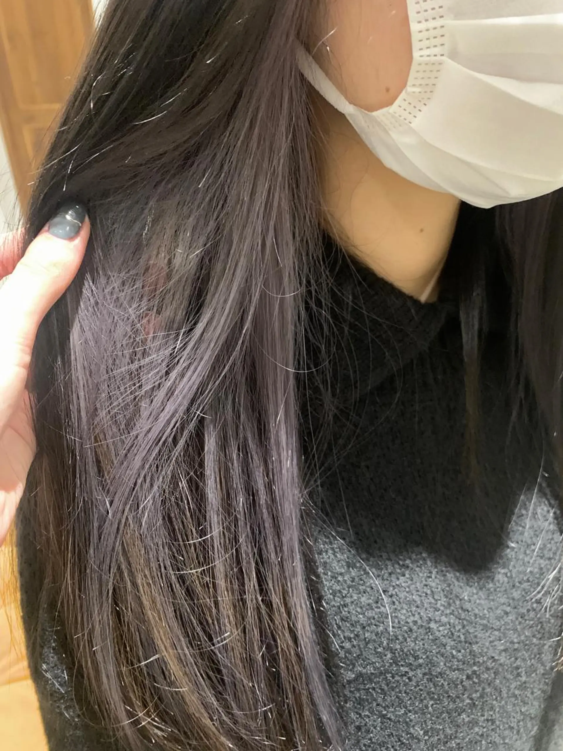 カラー シルバー ヘアカラー RIO .のヘアスタイル