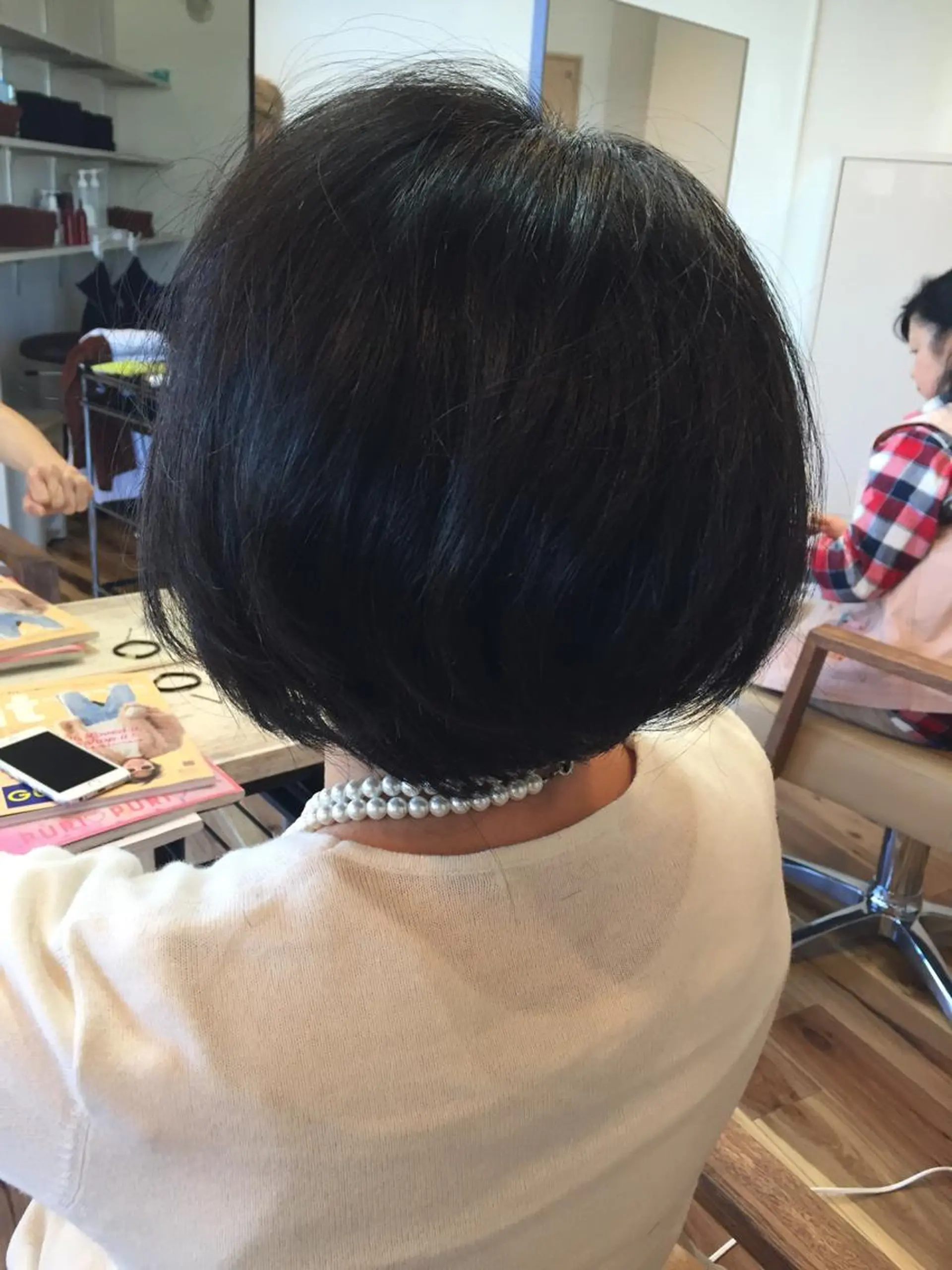 ショート カラー ショートヘア 岐阜茜部/髪質改善 平田ヒデカズのヘアスタイル