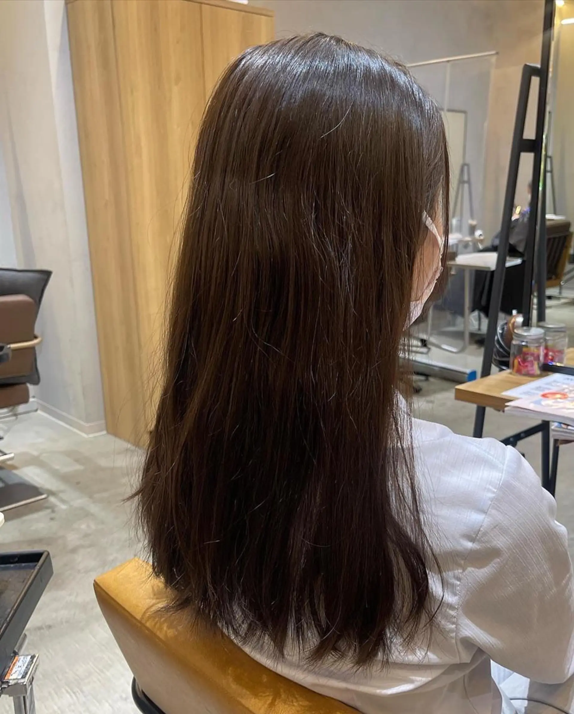 ミディアム カラー ヘアアレンジ ベージュカラー 黒髪 インナーカラー 髪質改善 似合わせカット ❥【韓国風ヘア】 stylist 林❥のエステ・リラクイメージ
