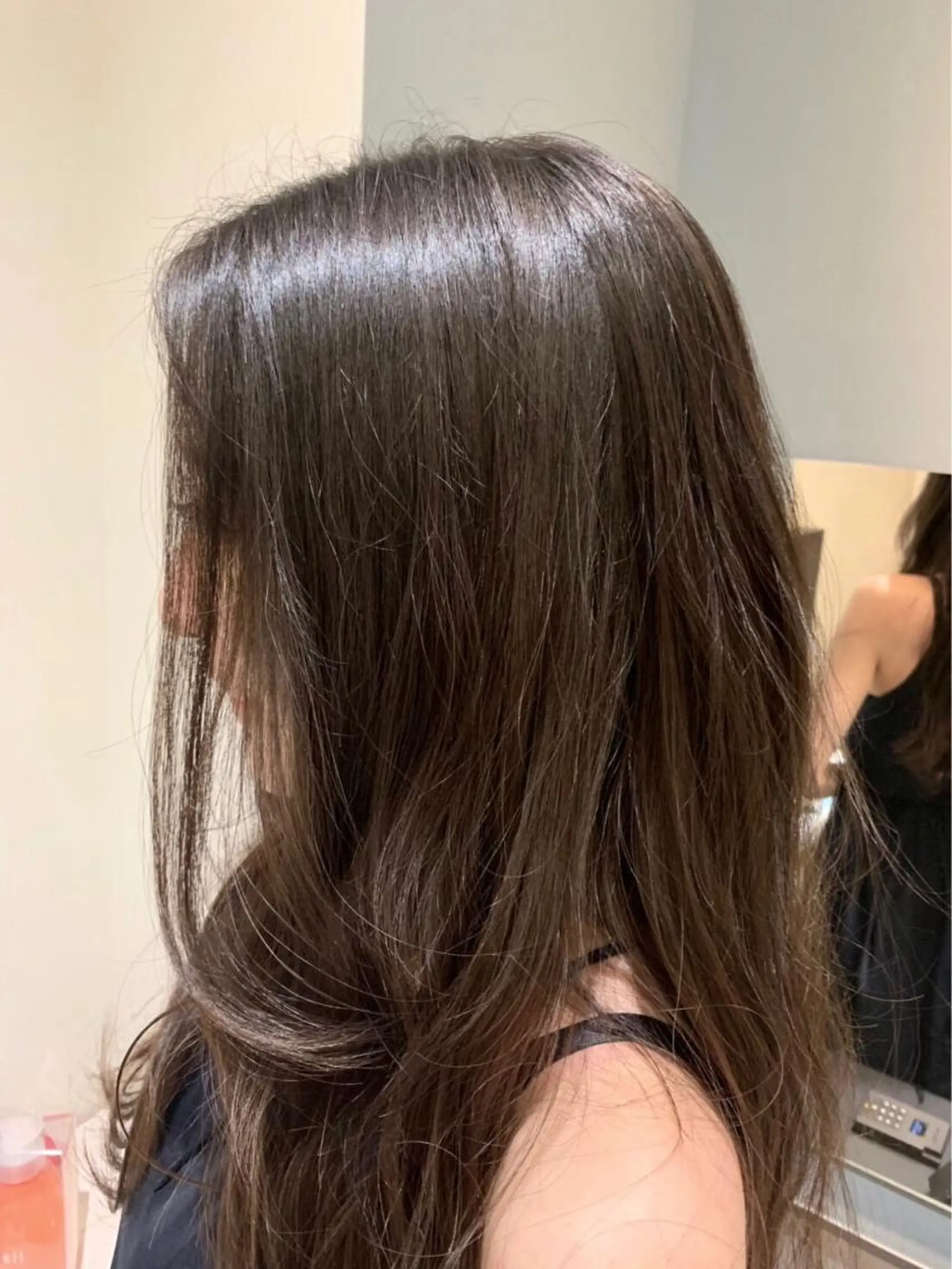 ロング カラー ヘアカラー トリートメント KEN KENのヘアスタイル