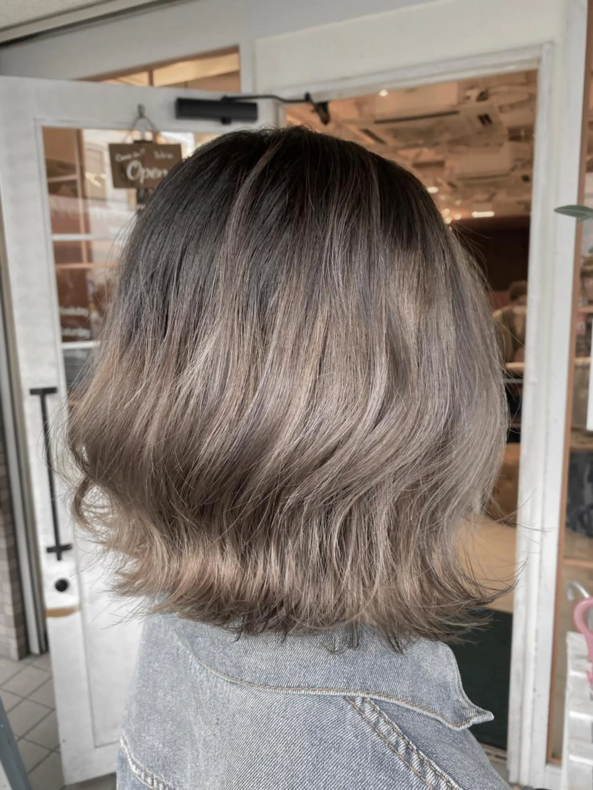 ロング カラー パーマ ヘアアレンジ ブリーチ 透明感カラー ハイライトカラー ボブ くせ毛 増子 幹樹のヘアスタイル