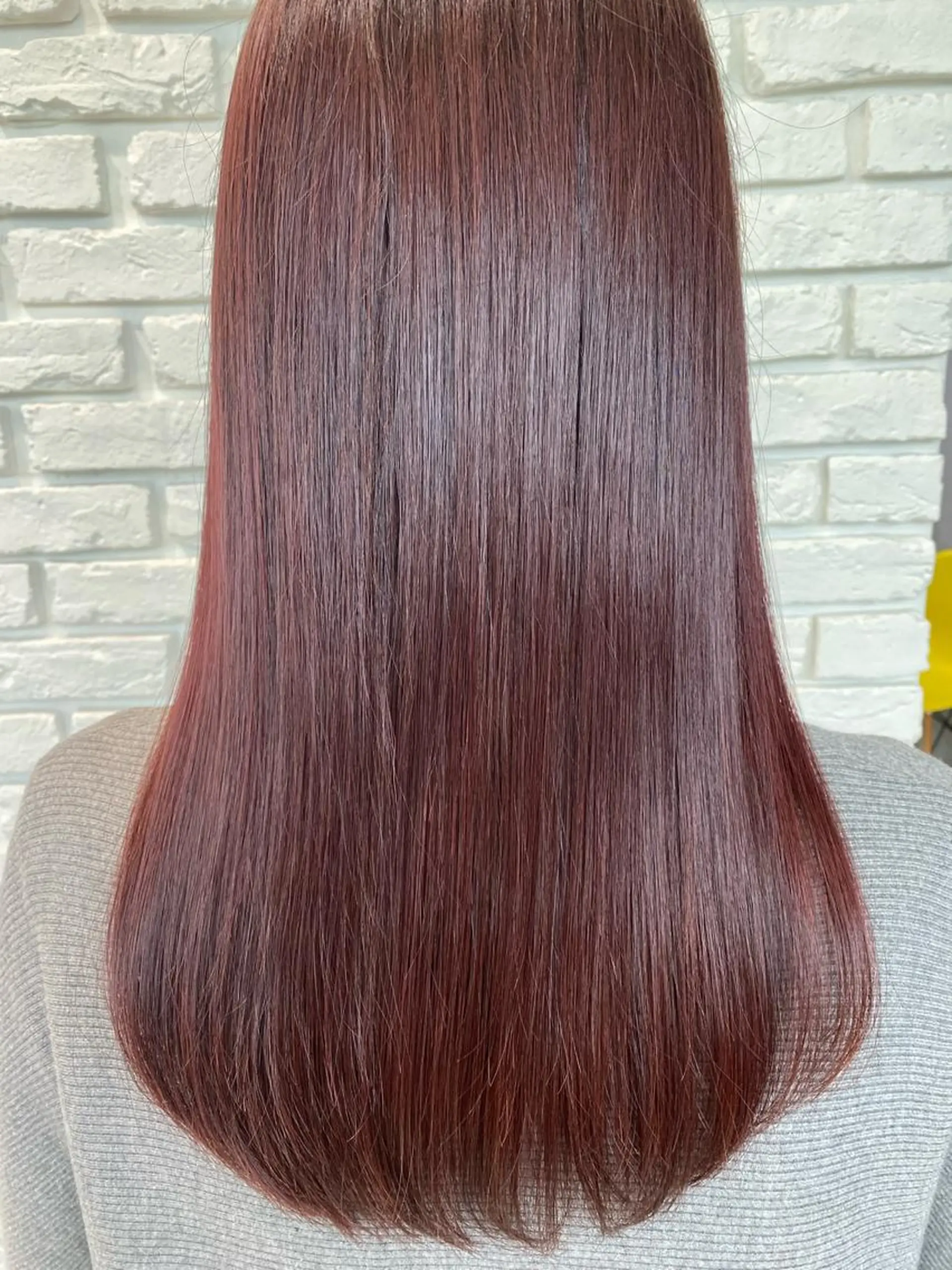 セミロング ヘアカラー トリートメント ROSEL 沢津橋  楓のヘアスタイル