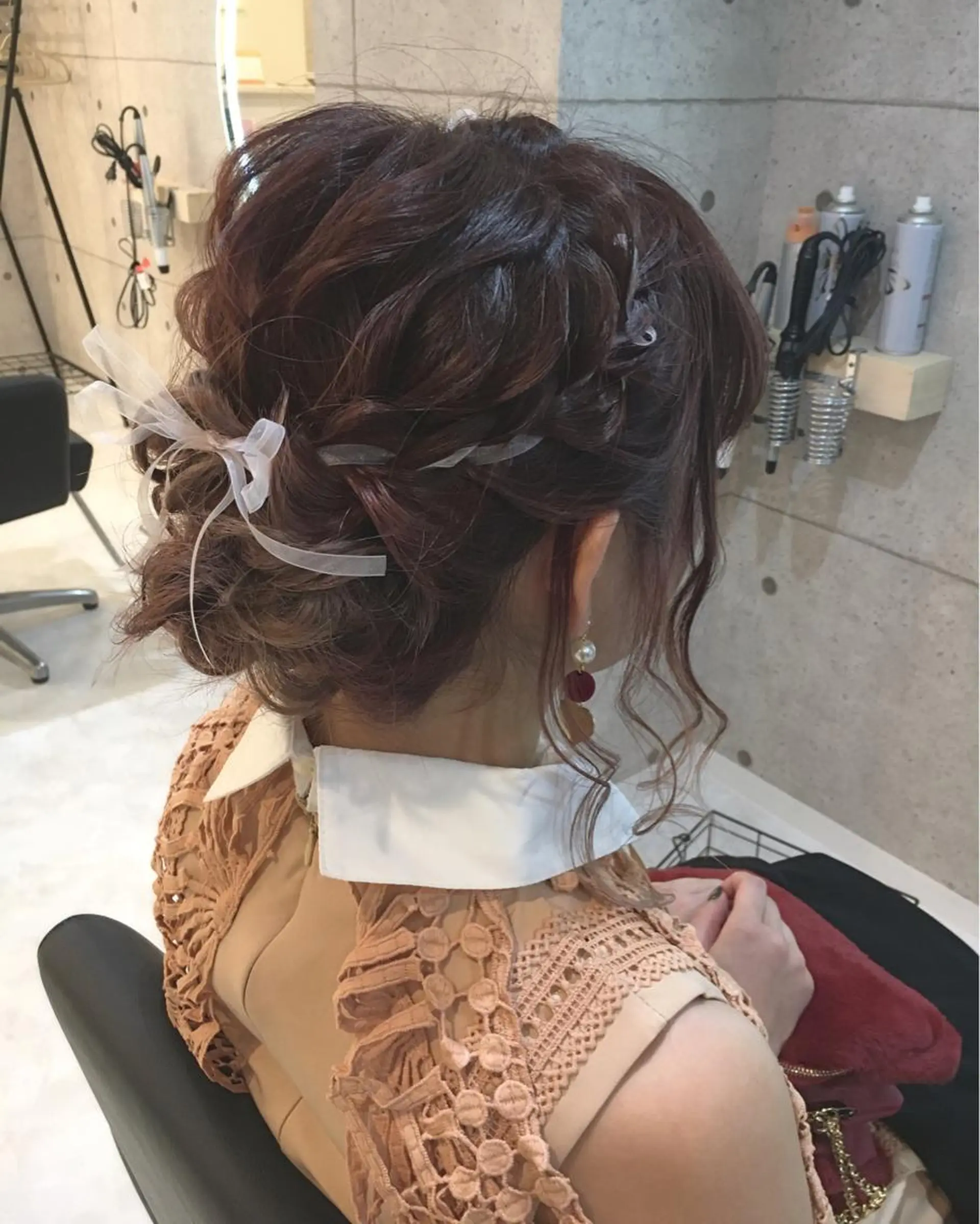 ヘアアレンジ lien natsukiのヘアスタイル