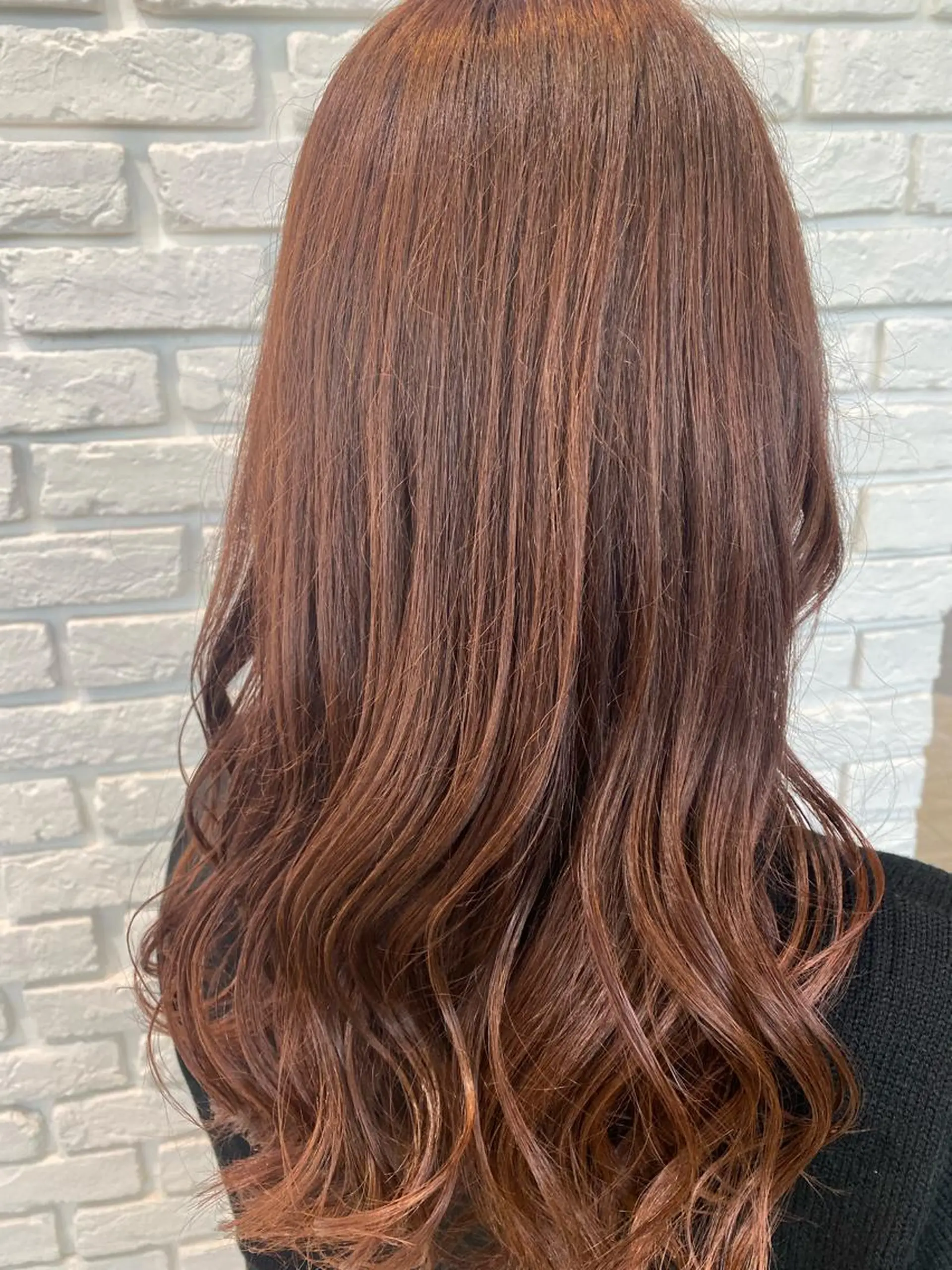 セミロング ヘアカラー トリートメント ROSEL 沢津橋  楓のヘアスタイル