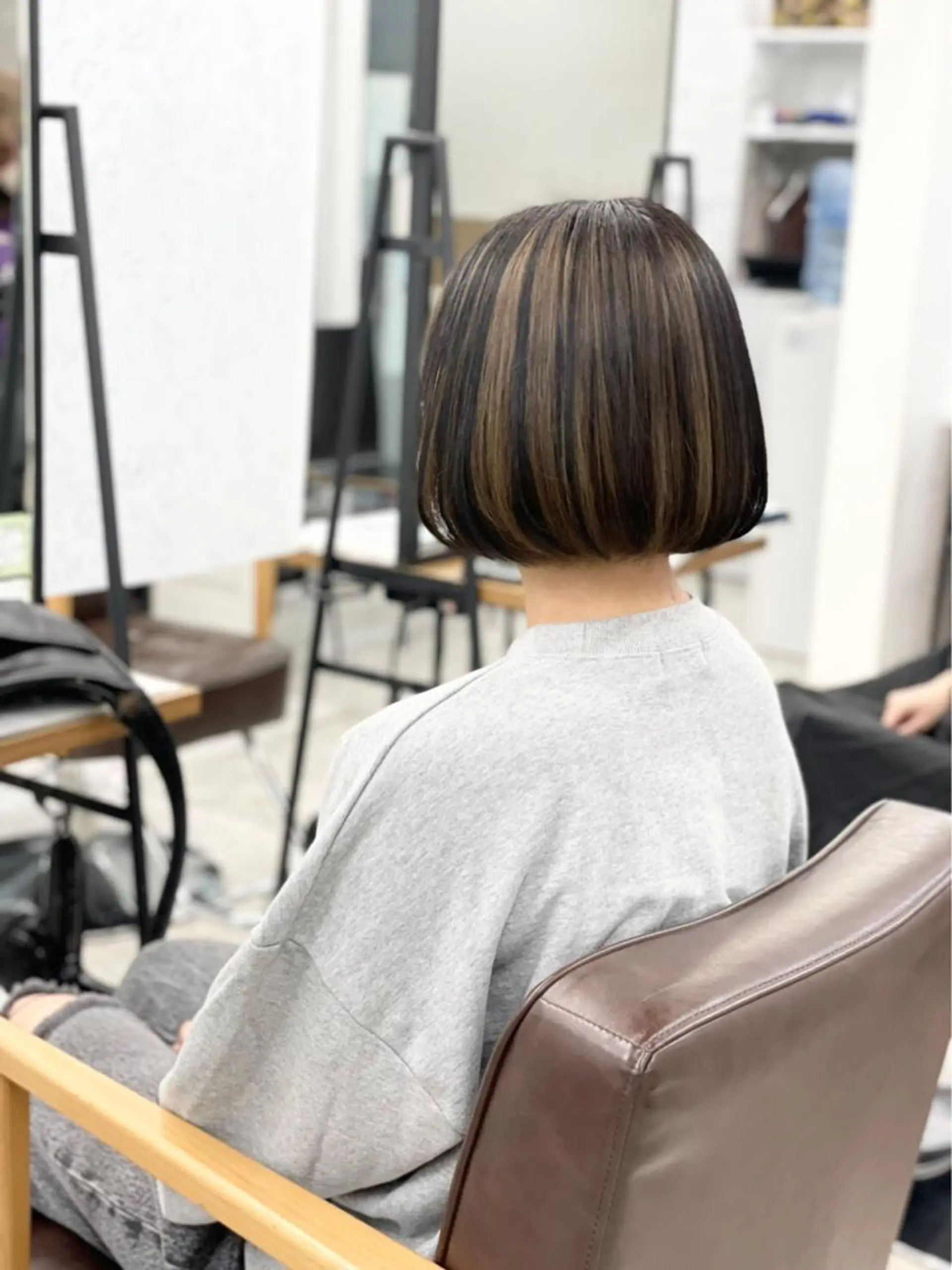 ショート ボブ カラー特化サロン プロデュース相武台前のヘアスタイル