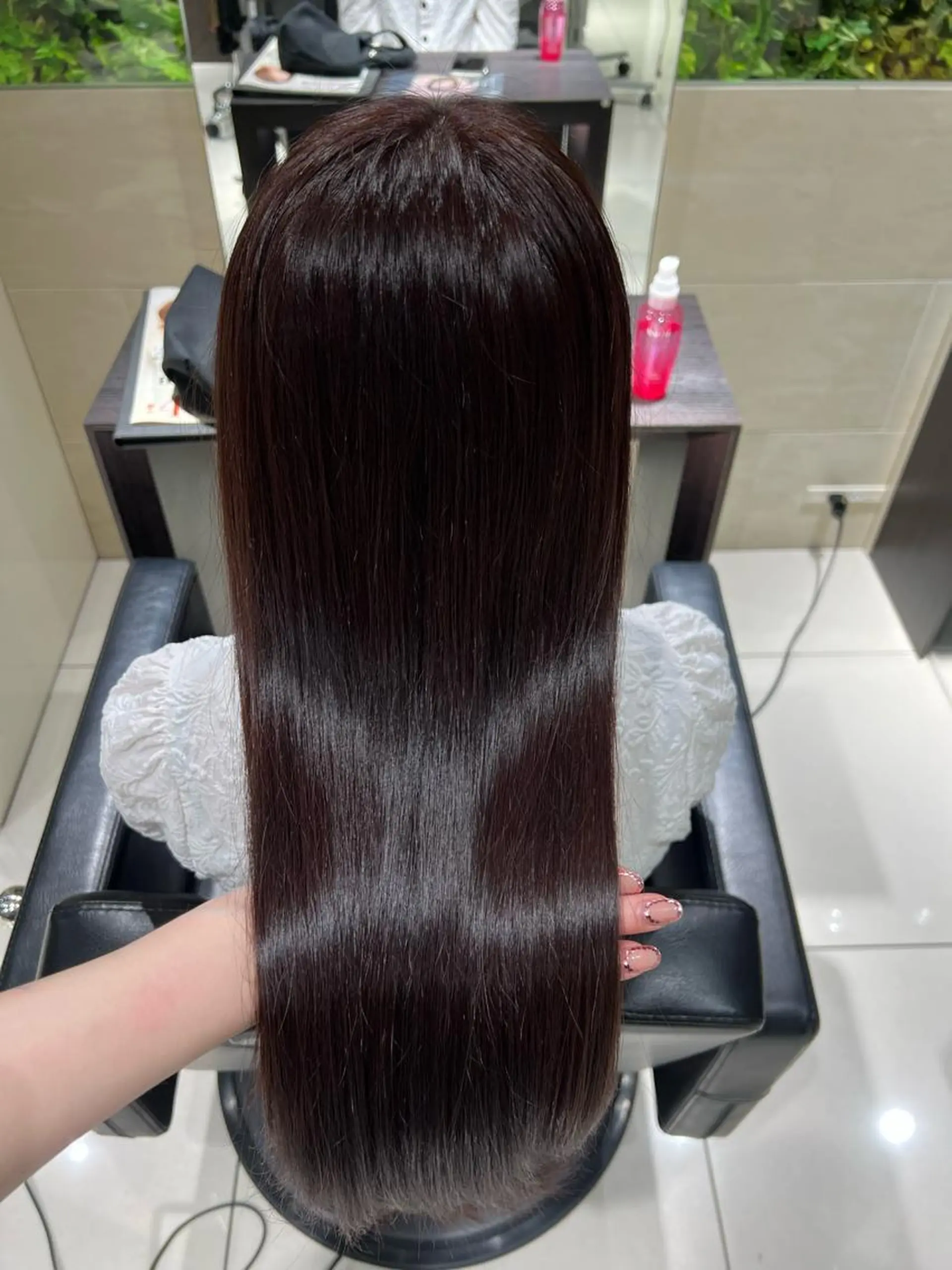 ロング カラー ブラウンカラー ピンクカラー ピンクブラウン 🧊🪞透明感カラー himeのヘアスタイル
