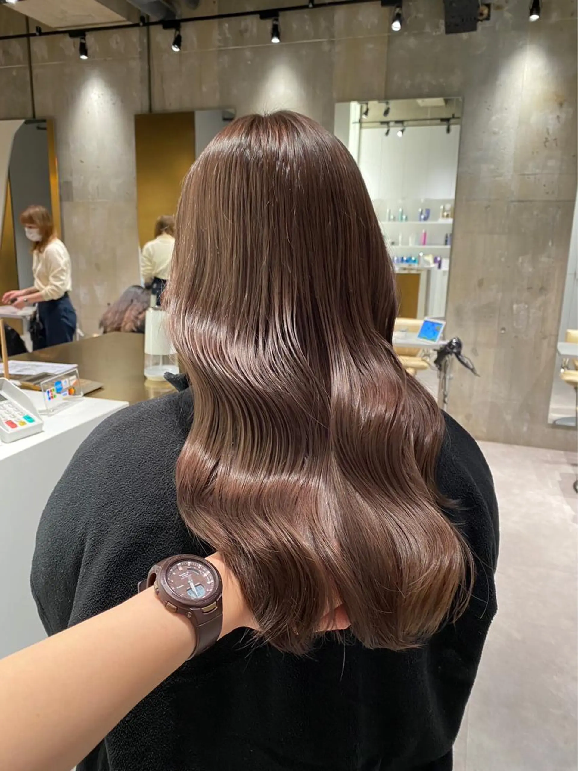ロング ヘアカラー 無料カット募集中🌷 ちひり𓂃𓈒♡‪のヘアスタイル