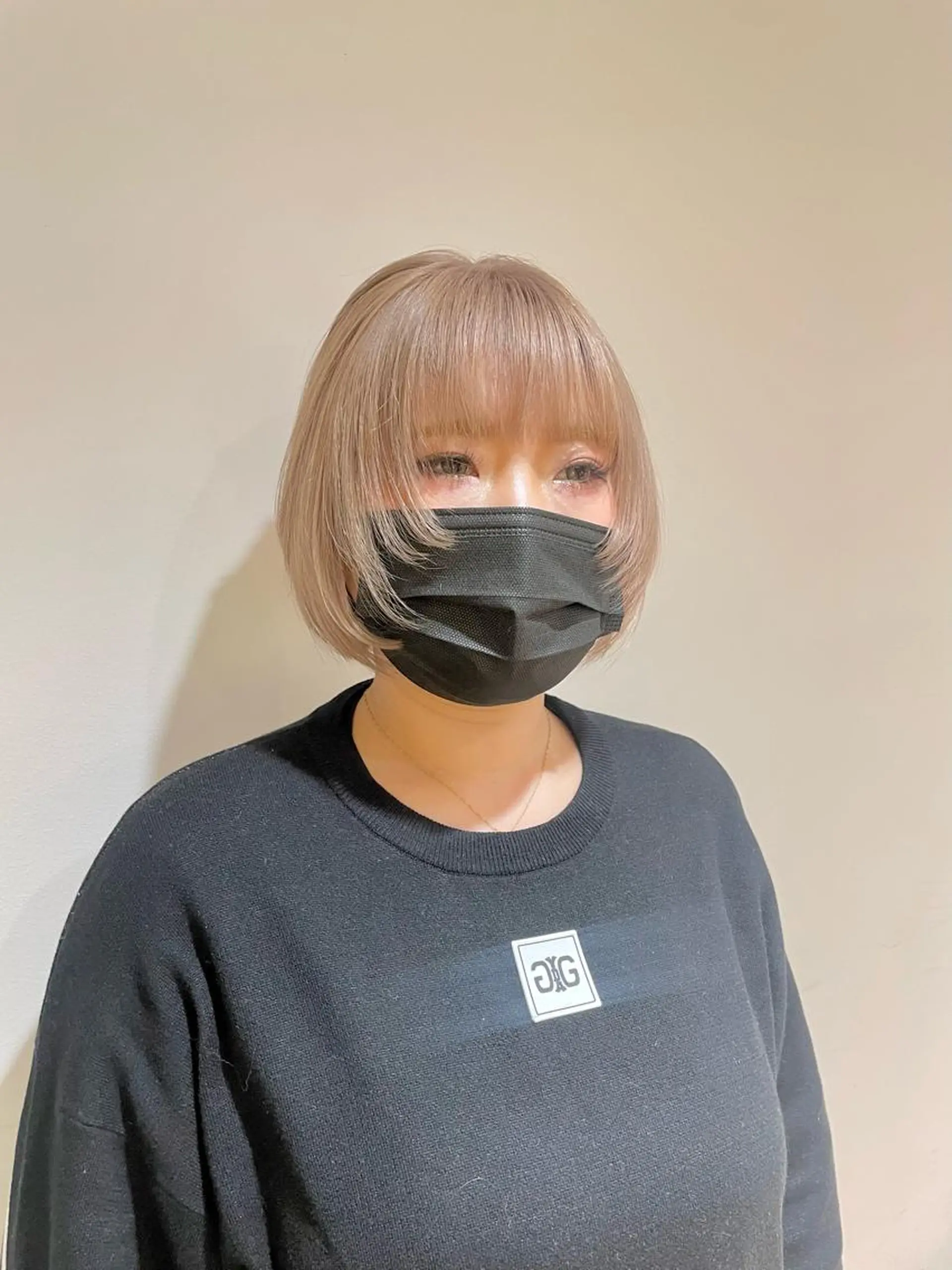 ショート N＋所属・前田 菜奈子のヘアスタイル