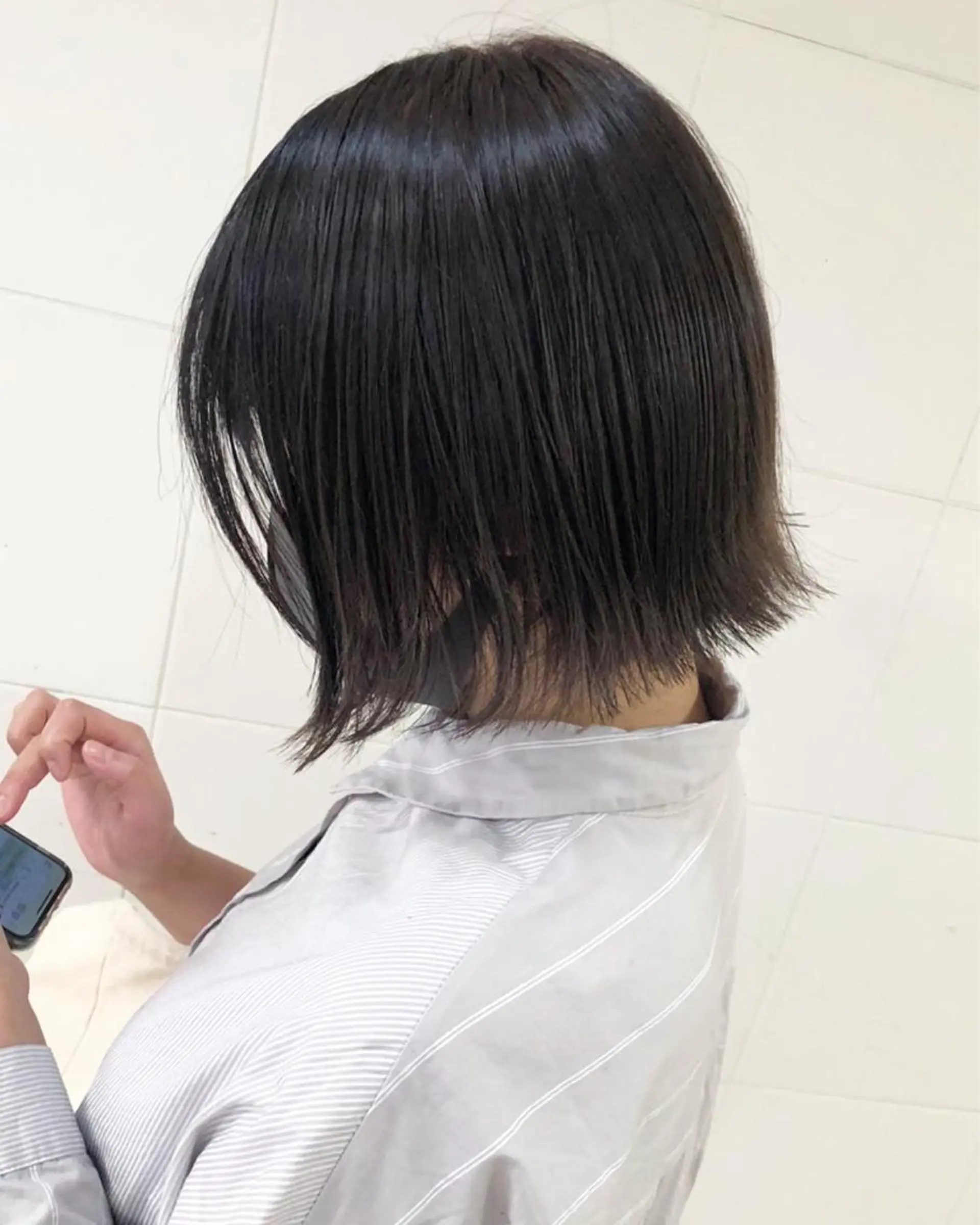 ショート カット ヘアカラー トリートメント 大沼 佑英のヘアスタイル