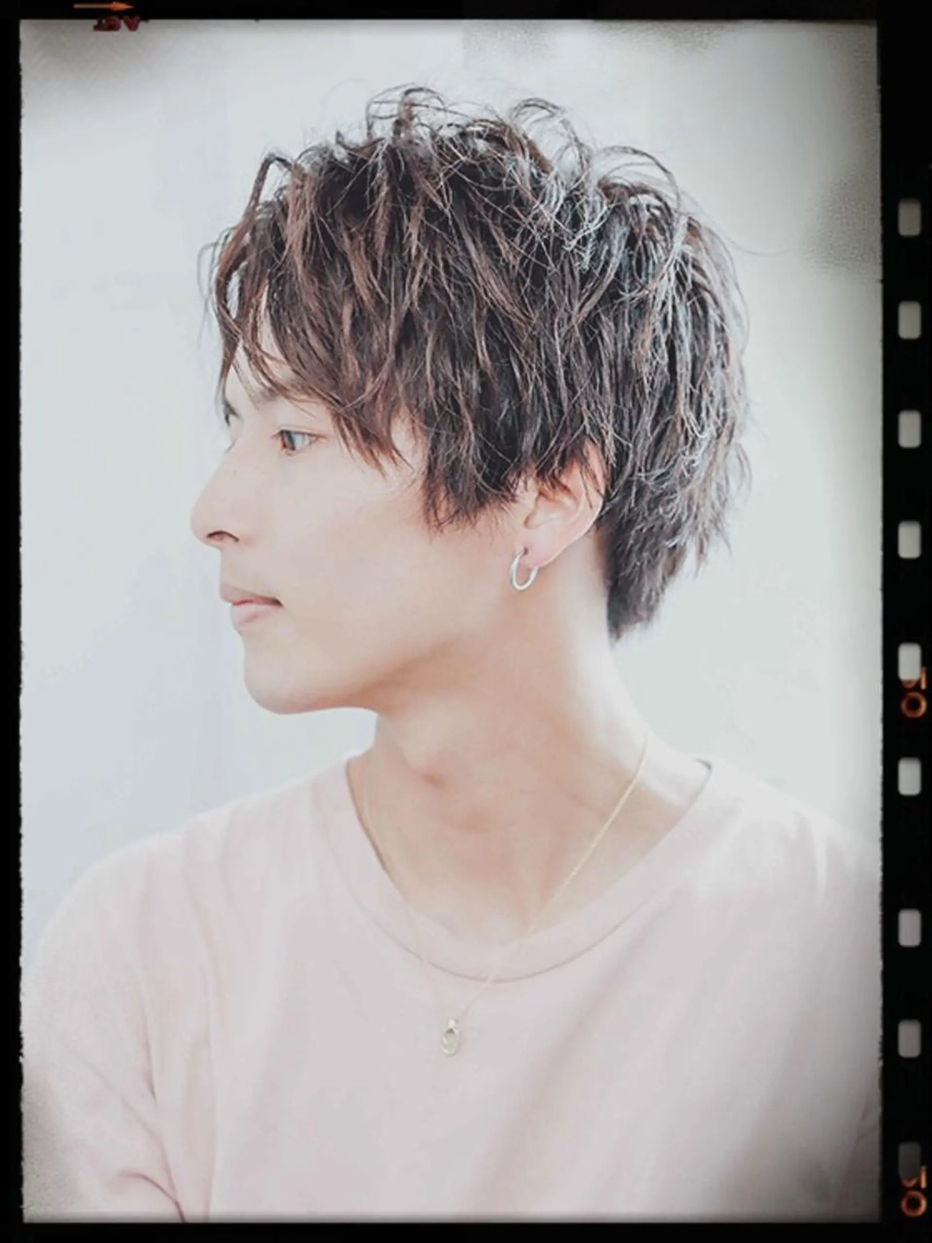 パーマ メンズ メンズパーマ 相武台ショート特化 💐川崎希💐のヘアスタイル