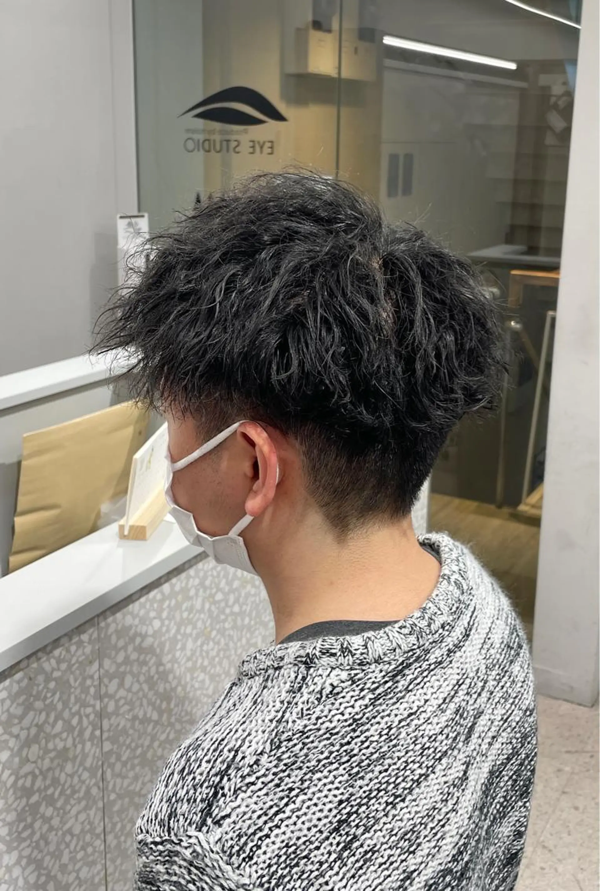 パーマ メンズ カット パーマ メンズスタイリスト✨ 助川龍哉のヘアスタイル