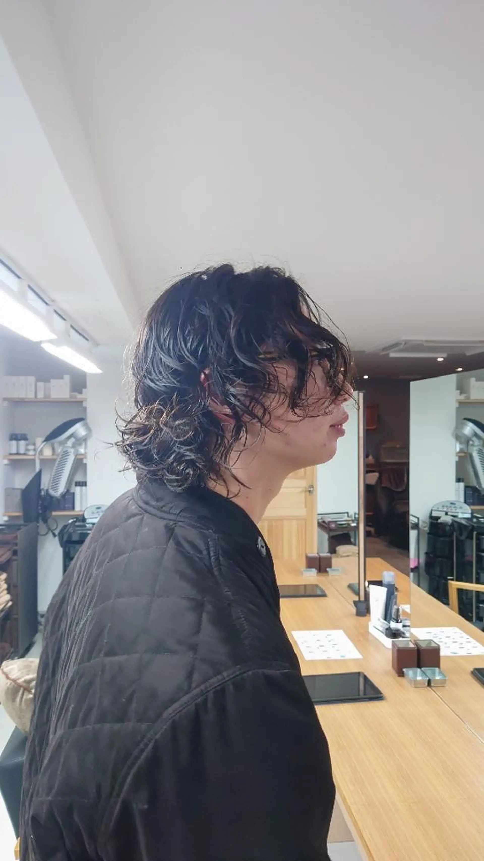 ミディアム ミディアムパーマ カット パーマ 【pejite】 小沼 勇貴のヘアスタイル
